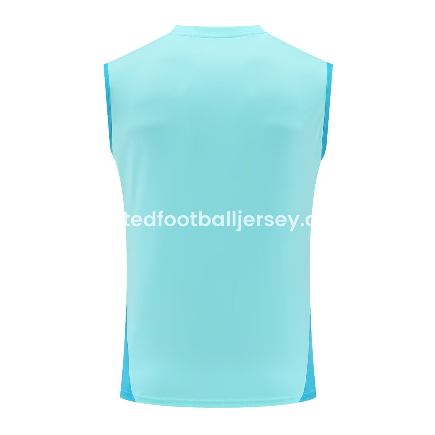 unitedfutballjersey-Flamengo 25-26 Vest Training Set - Light Blue With Royal Blue