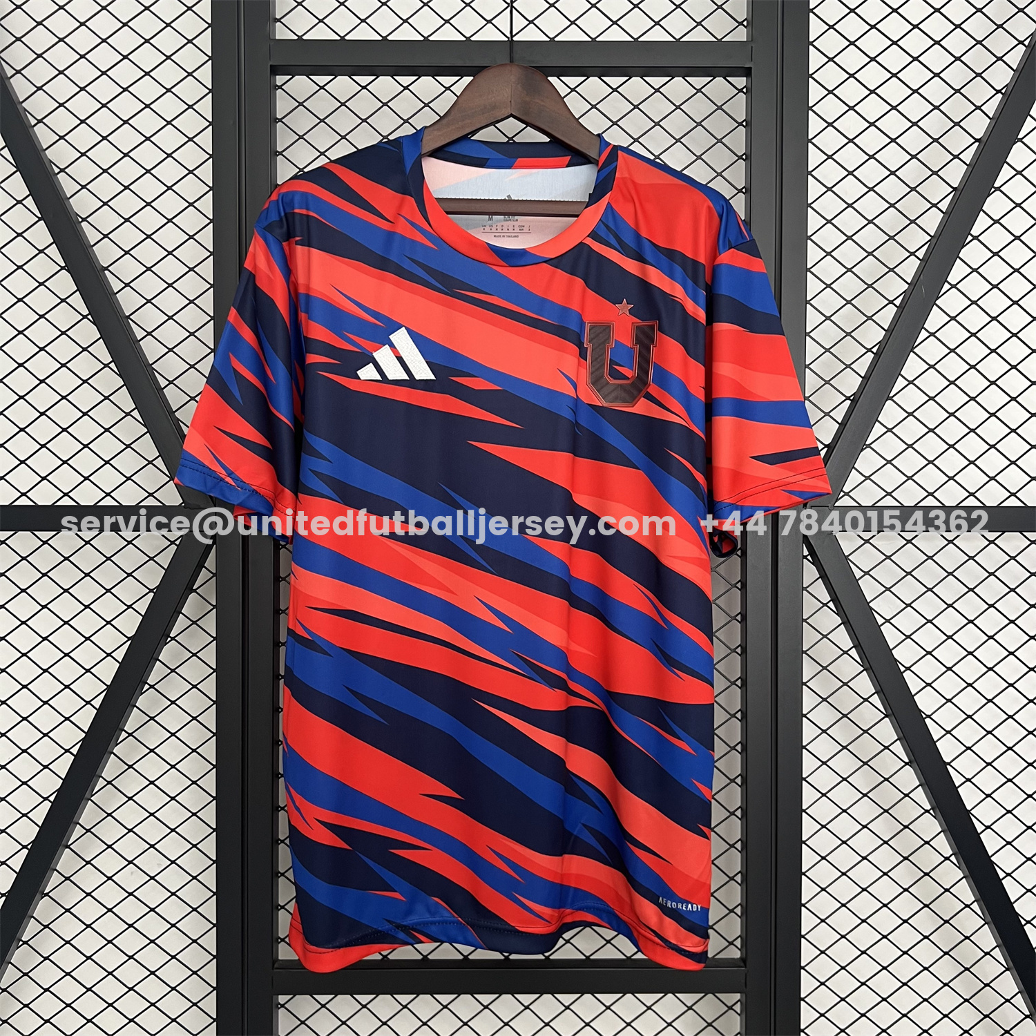 unitedfutballjersey-Universidad de Chile 25-26 Red Training Jersey - Fans Version