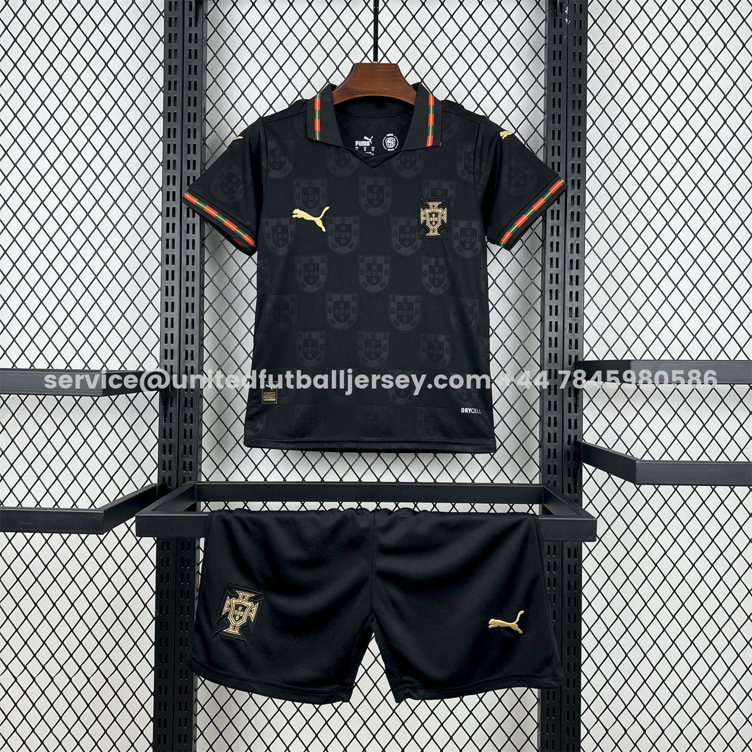 unitedfutballjersey-Portugal 2026 Away Kids Kit