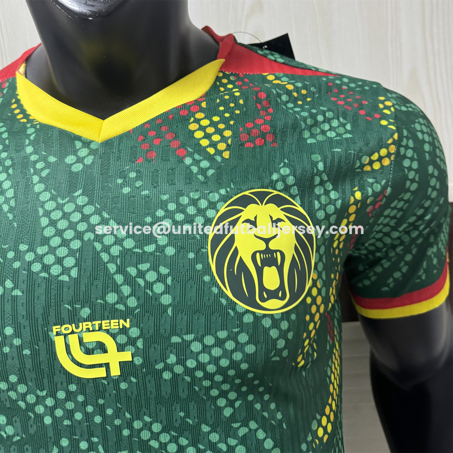 unitedfutballjersey-Cameroon 2026 Home Green Jersey - Player Version