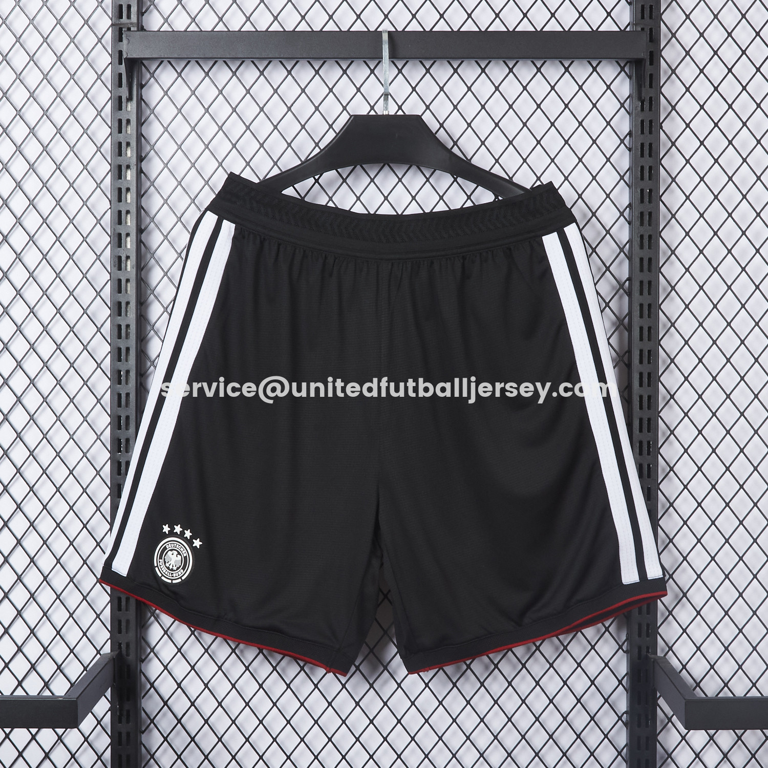 unitedfutballjersey-Germany 2026 Black Shorts - Player Version