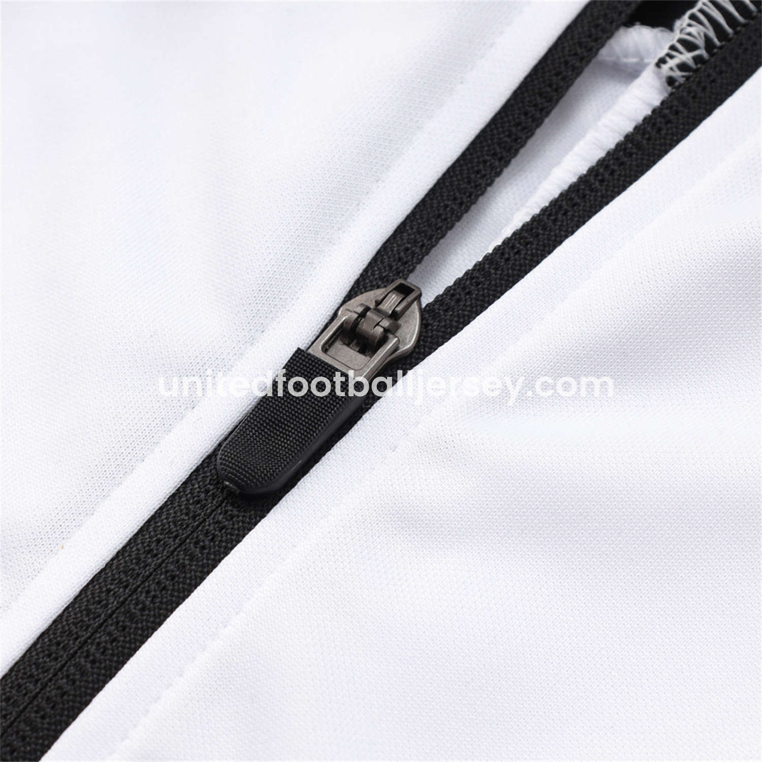 unitedfutballjersey-Corinthians 25-26 Jacket Training Tracksuit - White Jackets & Black Pants