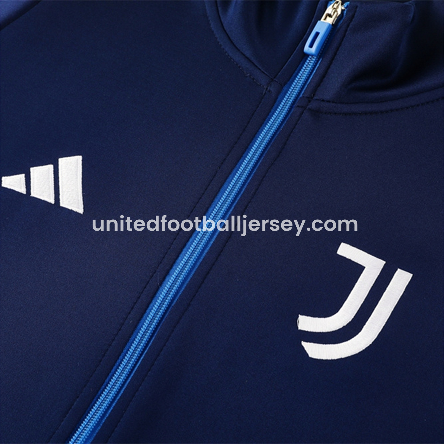 unitedfutballjersey-Juventus 24-25 Jacket Training Tracksuit - Royal Bule Jackets & Pants
