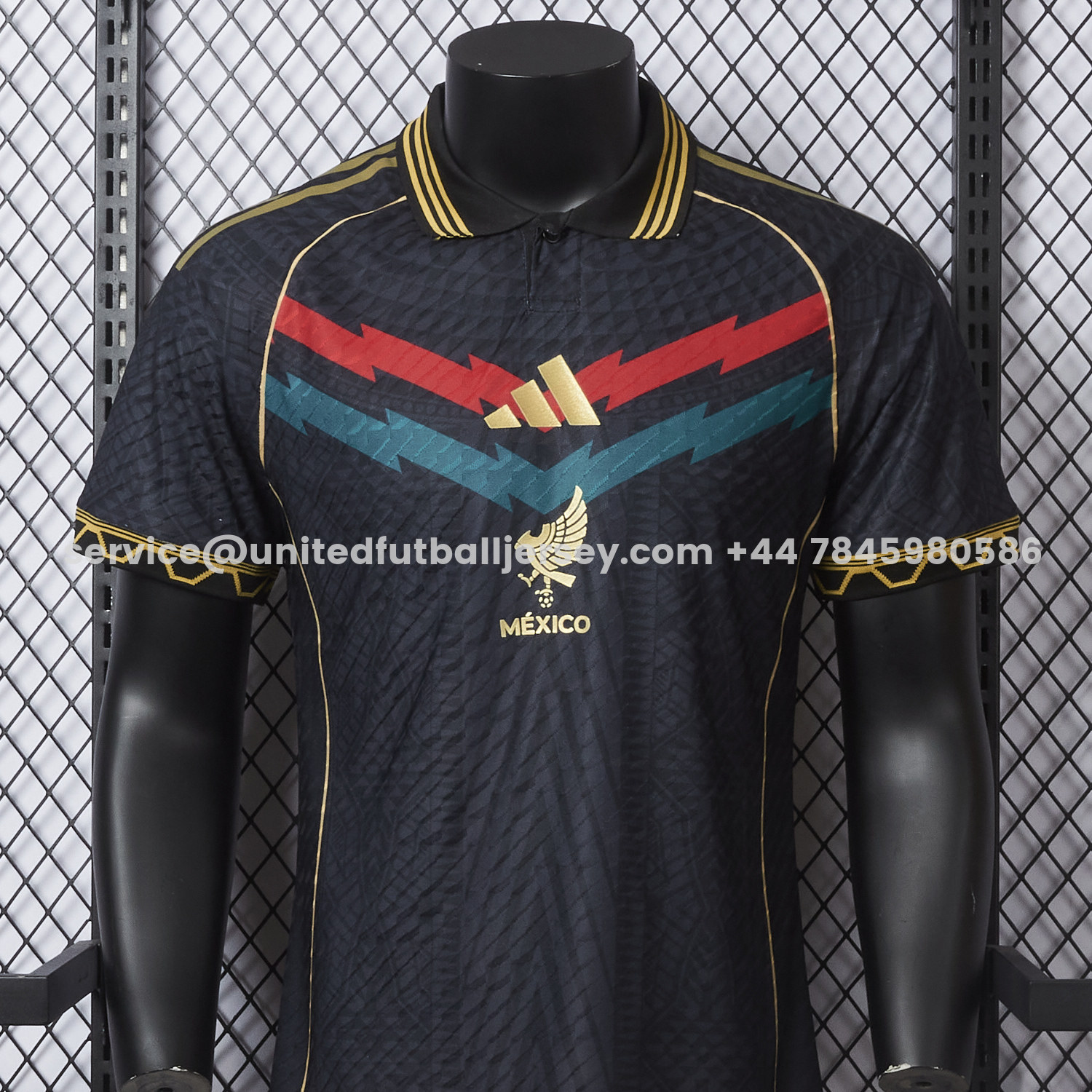 unitedfutballjersey-Mexico 25-26 Red And Green Chest Lines Special Jersey - Player Version