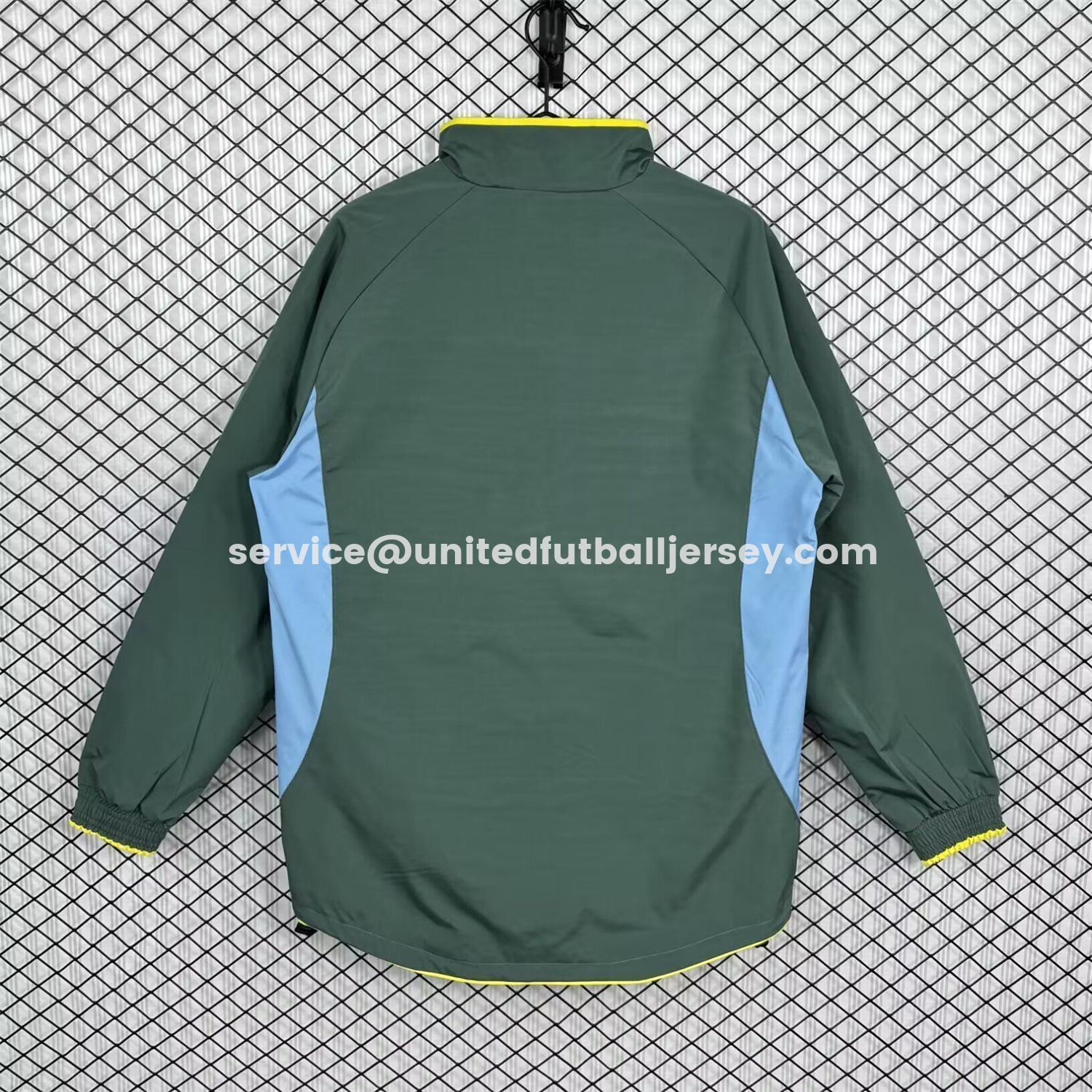 unitedfutballjersey-Retro Sporting CP 2002-03 Windbreaker Jacket - Blue Green