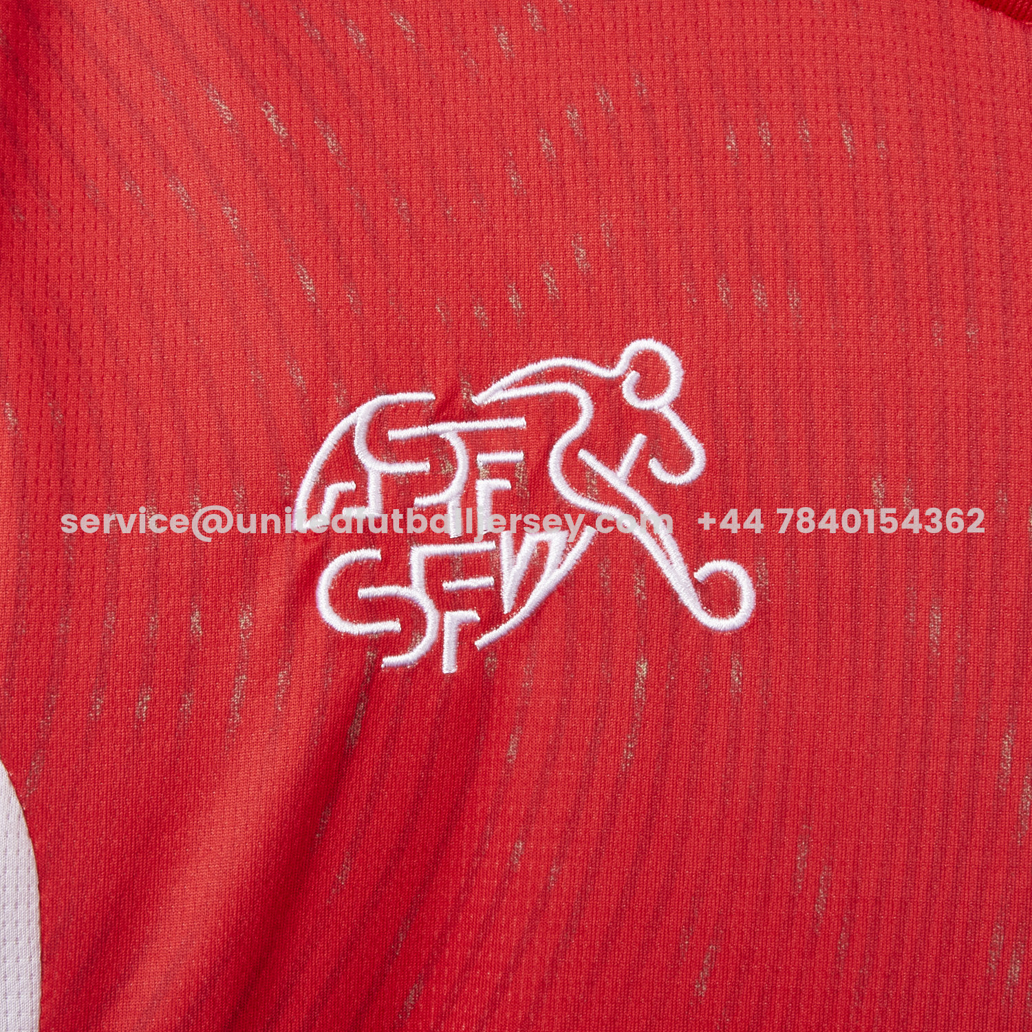 unitedfutballjersey-Switzerland 2026 Home Red Jersey - Fans Version