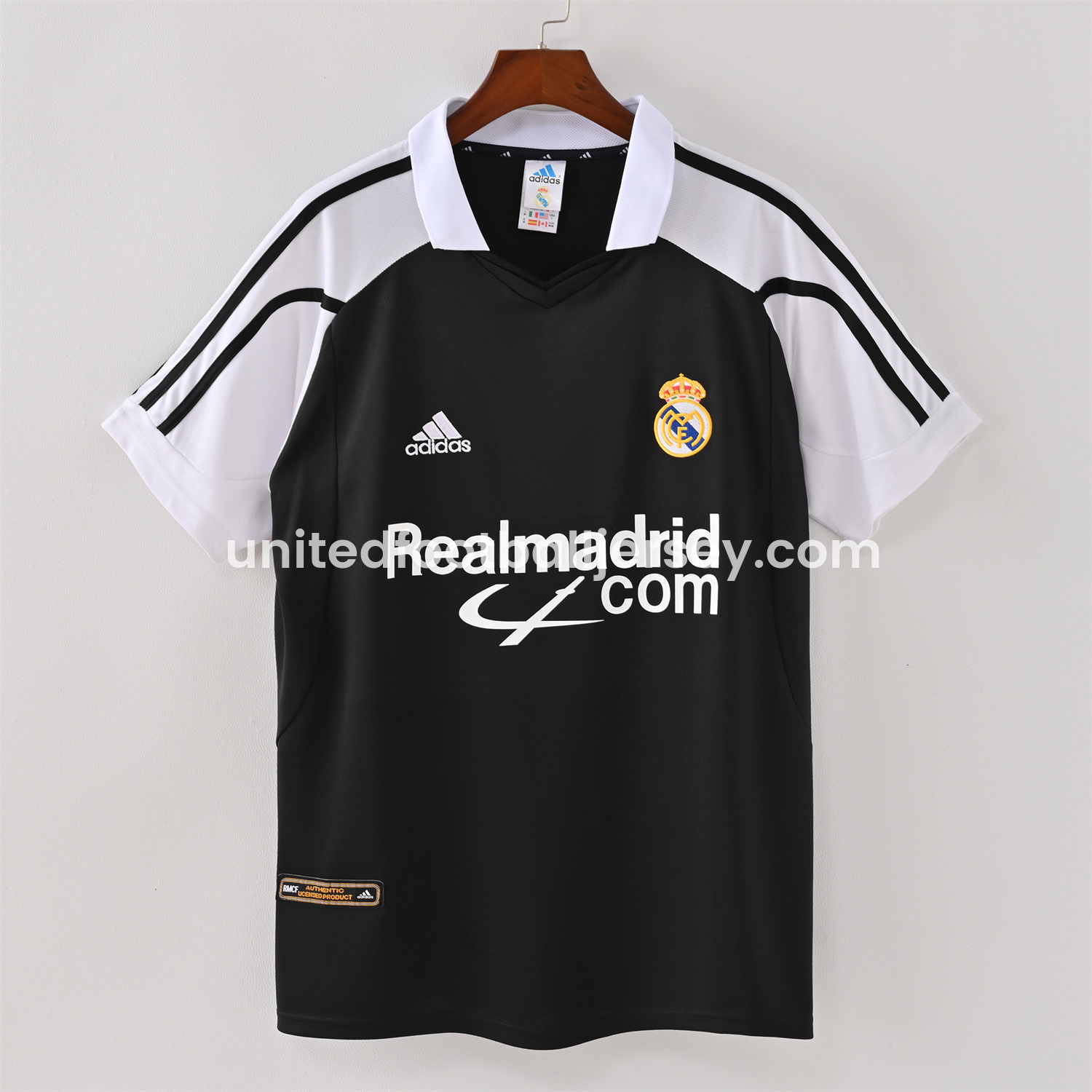 unitedfutballjersey-Retro Real Madrid 2001-02 Away Jersey