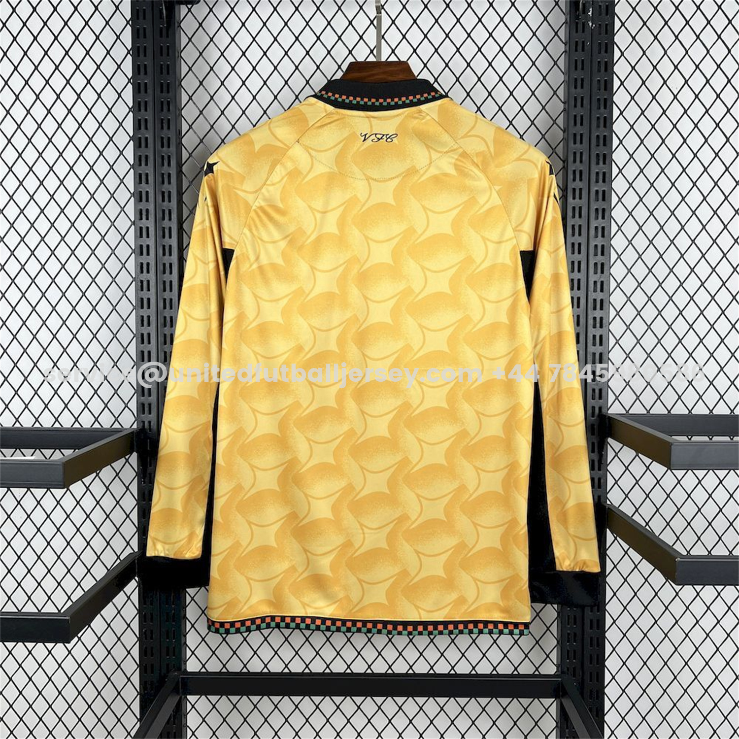 unitedfutballjersey-Venezia FC 25-26 Goalkeeper Yellow Unsponsored Long Sleeves Jersey - Fans Version