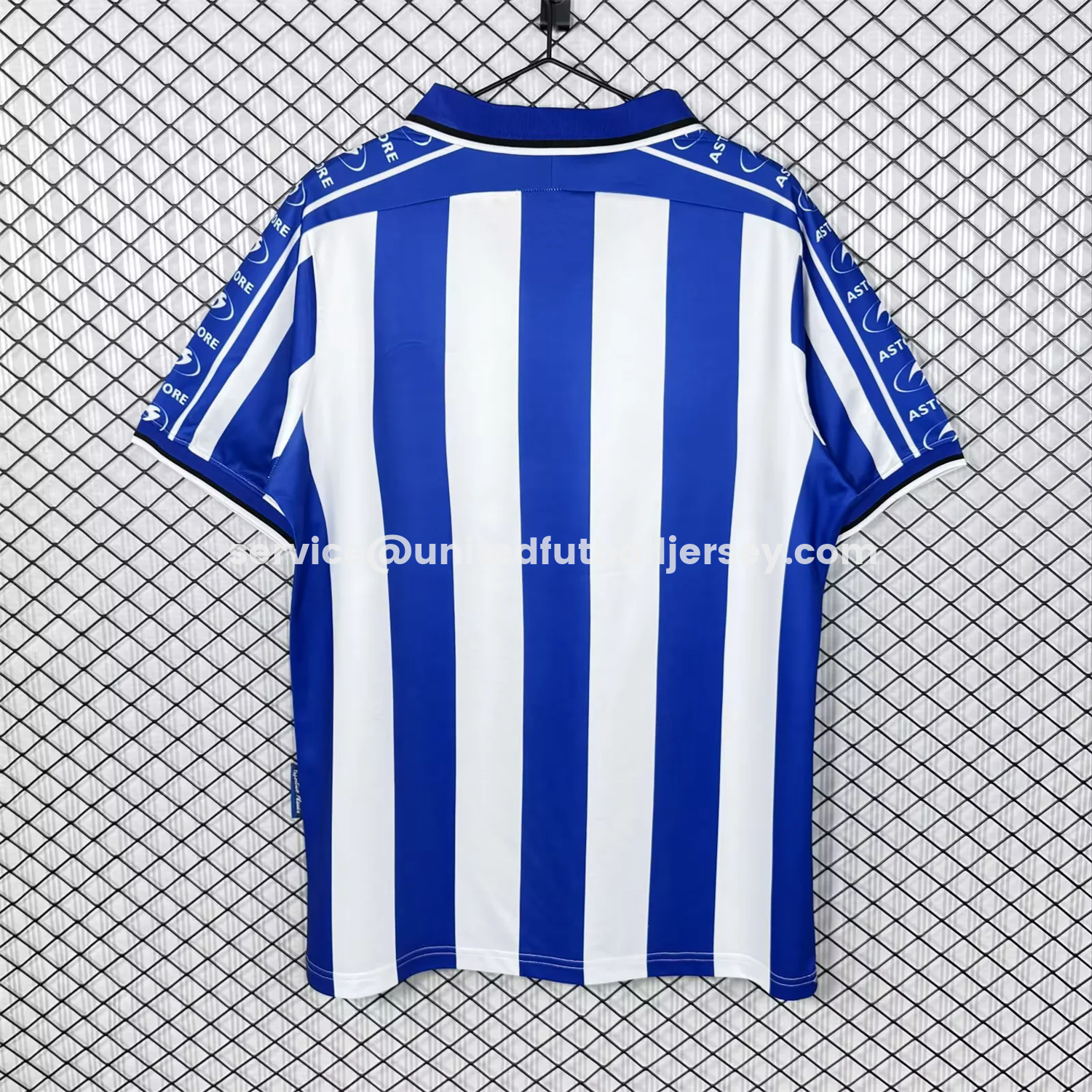 unitedfutballjersey-Retro Deportivo Alavés 1998-99 Home Jersey