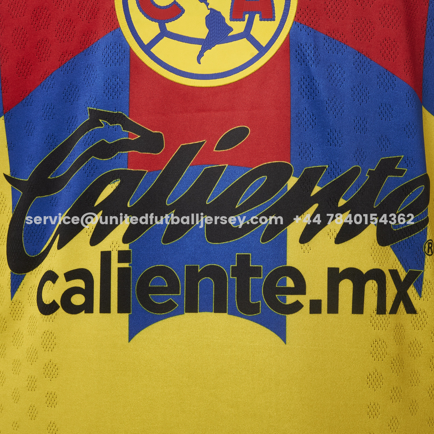 unitedfutballjersey-【Three-color Font】Club América 25-26 Home Yellow Jersey - Player Version