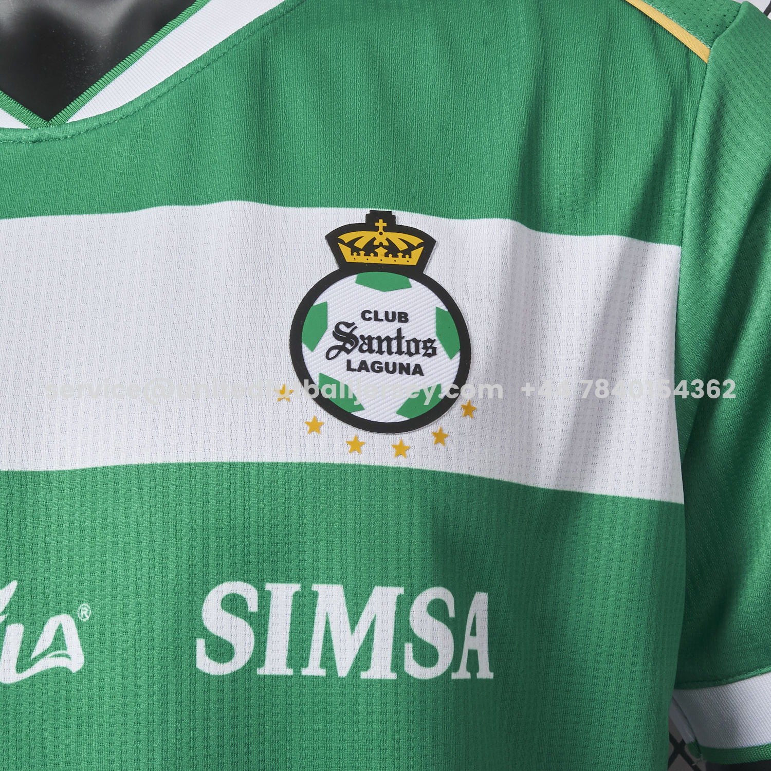 unitedfutballjersey-Santos Laguna 25-26 Home Jersey - Player Version