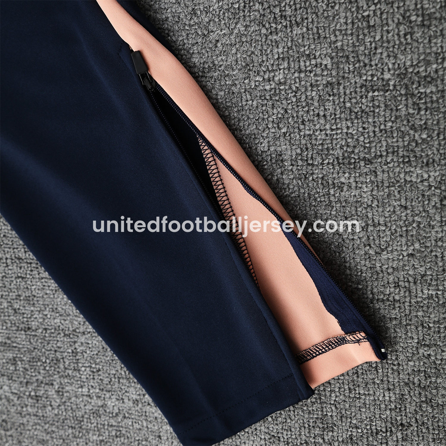 unitedfutballjersey-C.H.E.L.S.E.A 25-26 Traning Hoodie Set - Deep Blue With Royal Blue