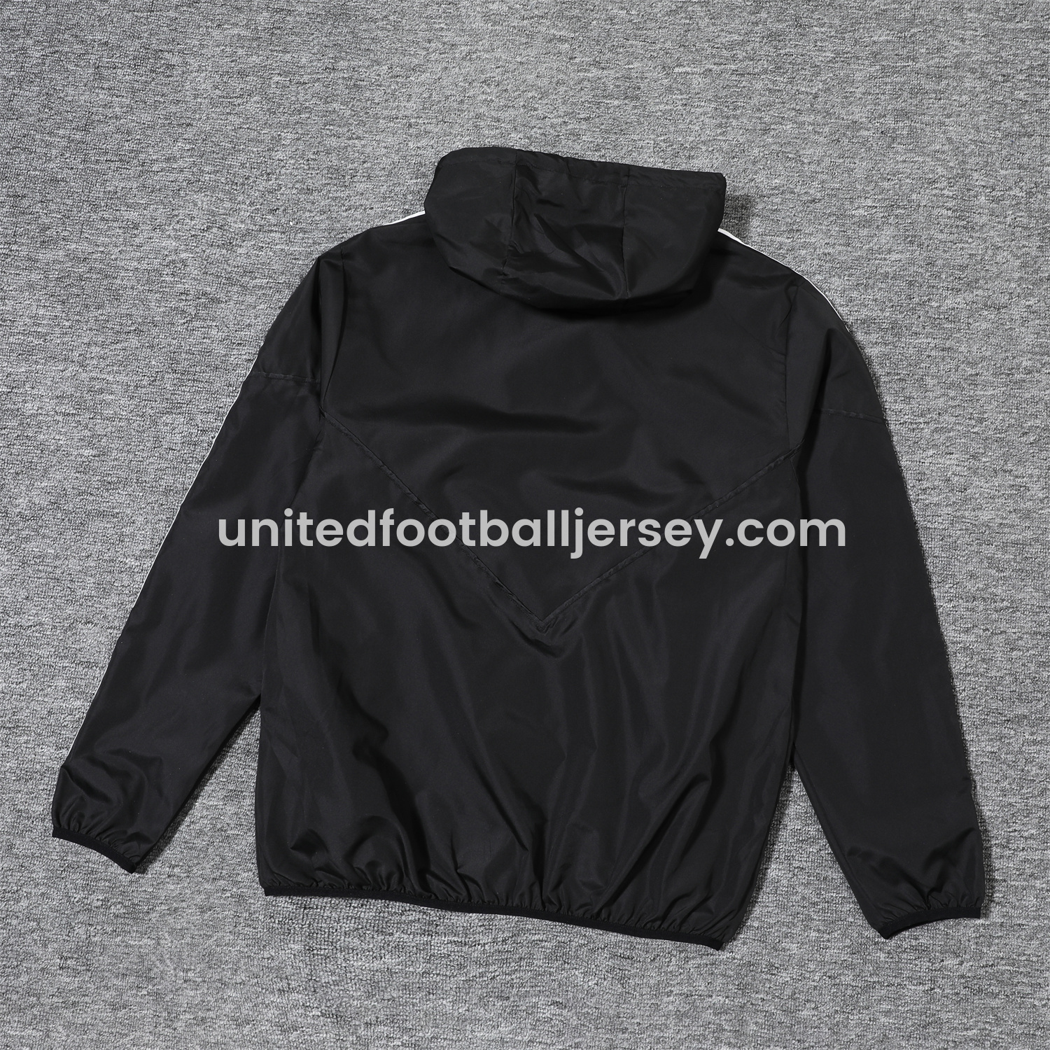 unitedfutballjersey-Juventus 25-26 Terrace Icon Windbreaker Jacket - Black