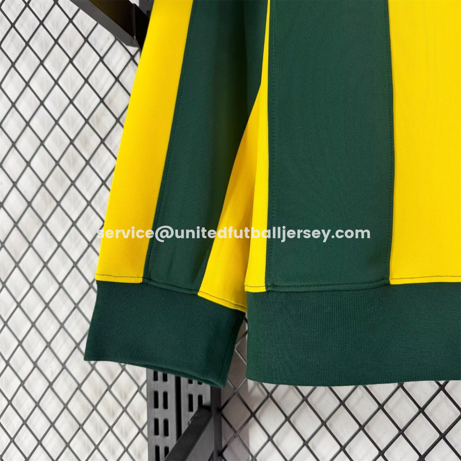 unitedfutballjersey-Brazil 2026 Yellow And Dark Green Unisex Pullover Hoodie