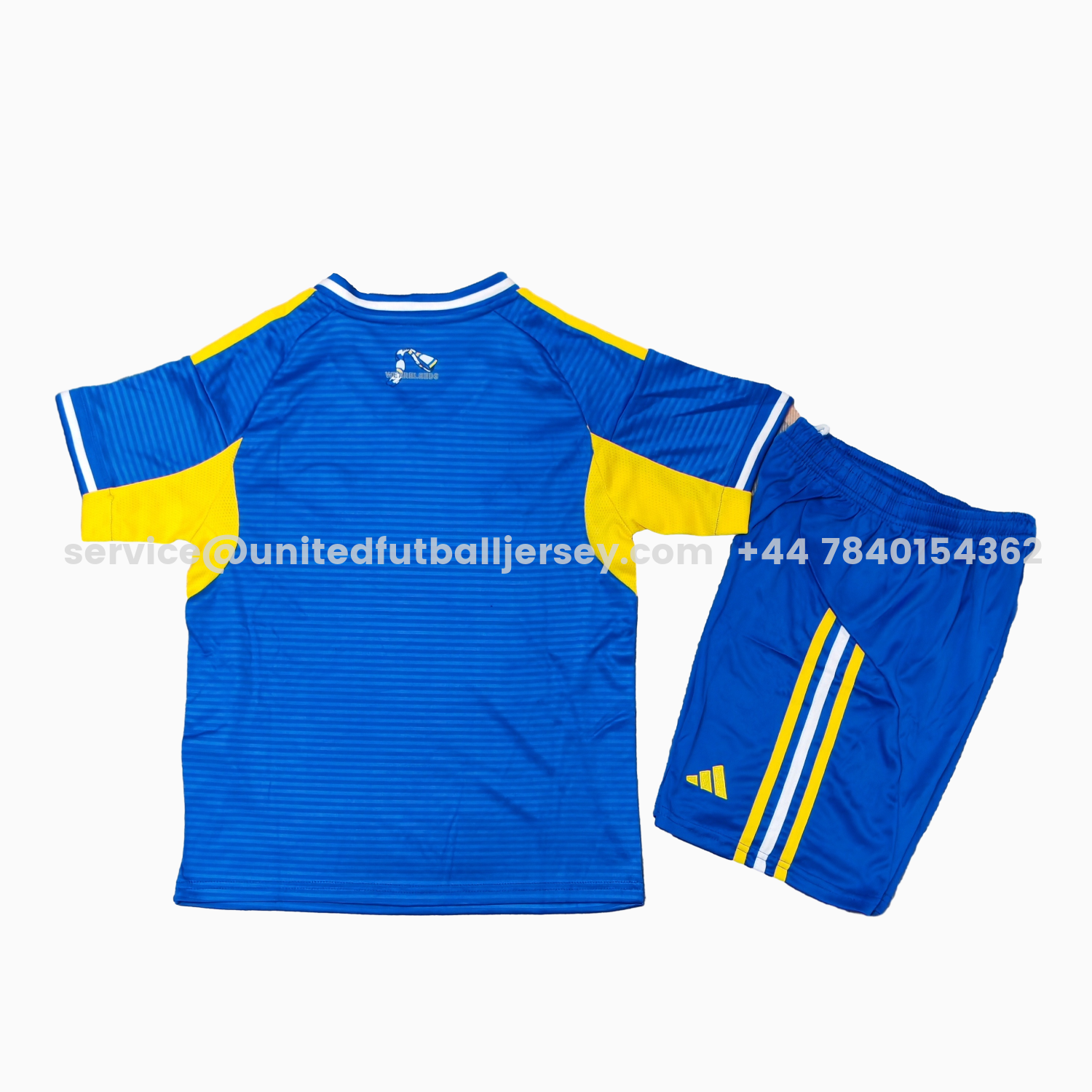 unitedfutballjersey-Leeds United 25-26 Away Unsponsored Kids Kit