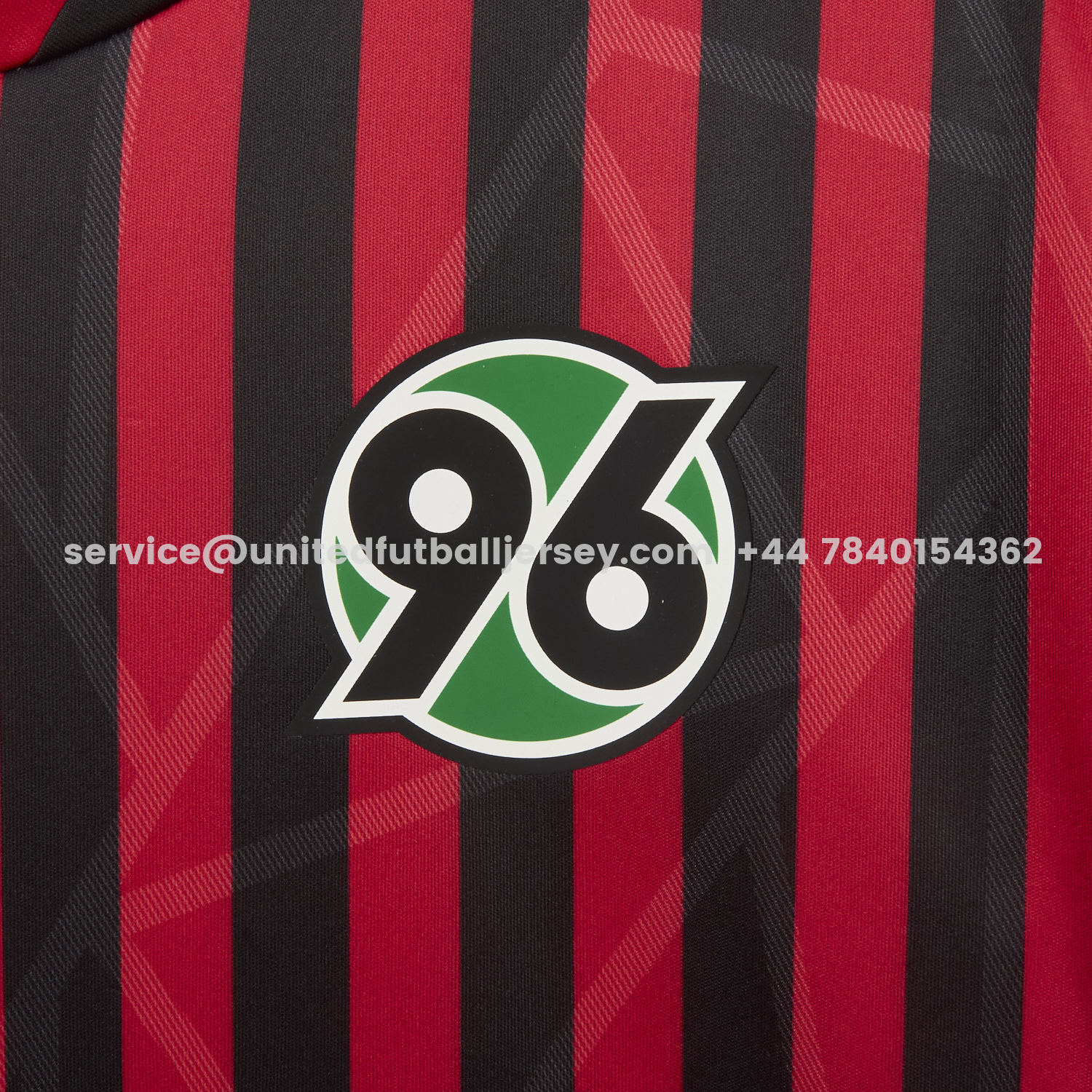 unitedfutballjersey-Hannover 96 25-26 Home Jersey - Fans Version