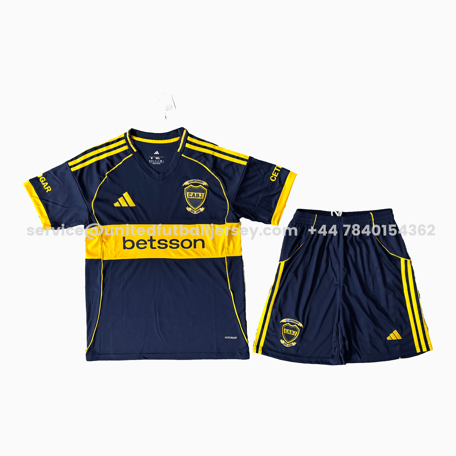 unitedfutballjersey-Boca Juniors 25-26 Home Men's Adult Jersey Set - Fans Version