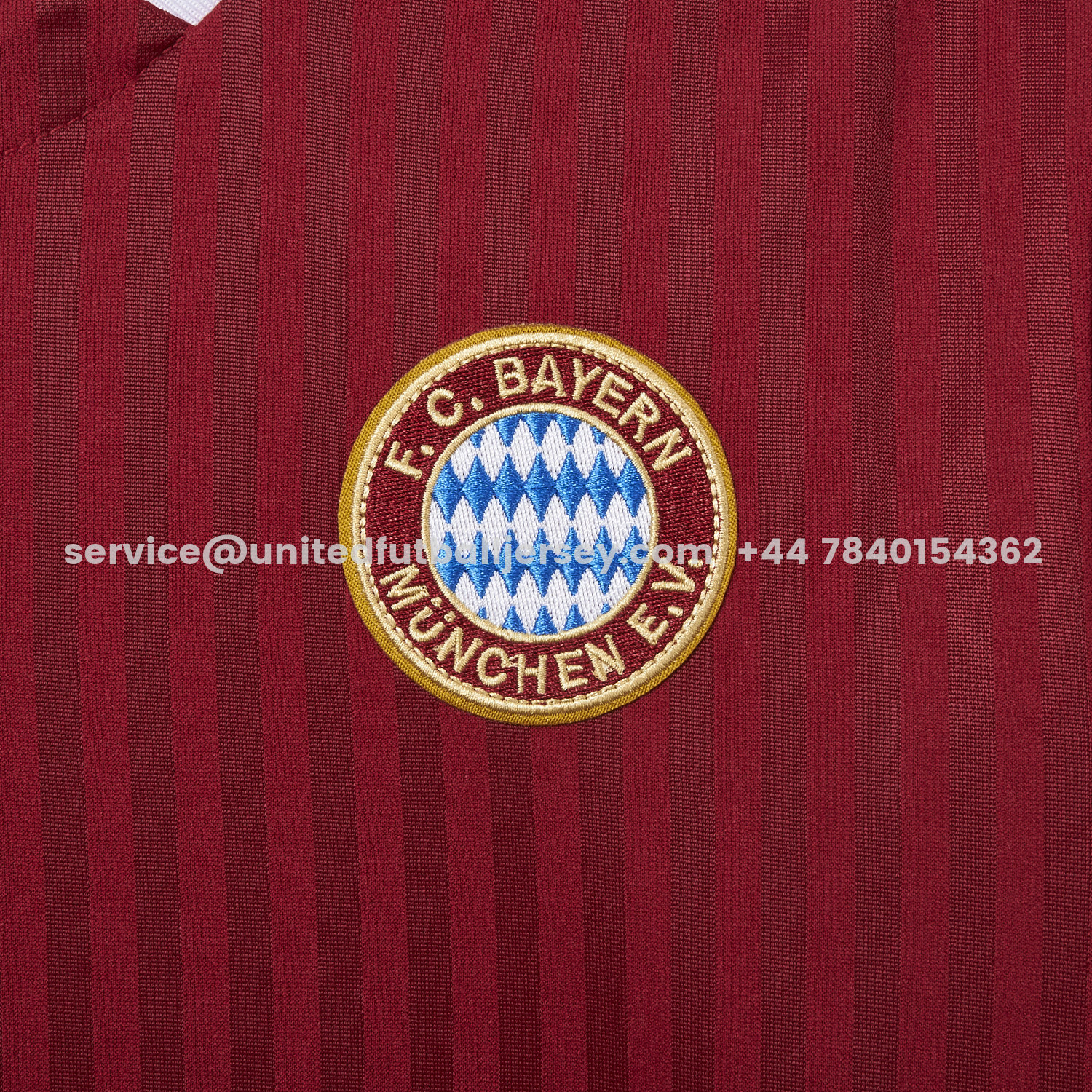 unitedfutballjersey-Bayern Munich 25-26 Trefoil Wine Red Travel Jersey - Fans Version