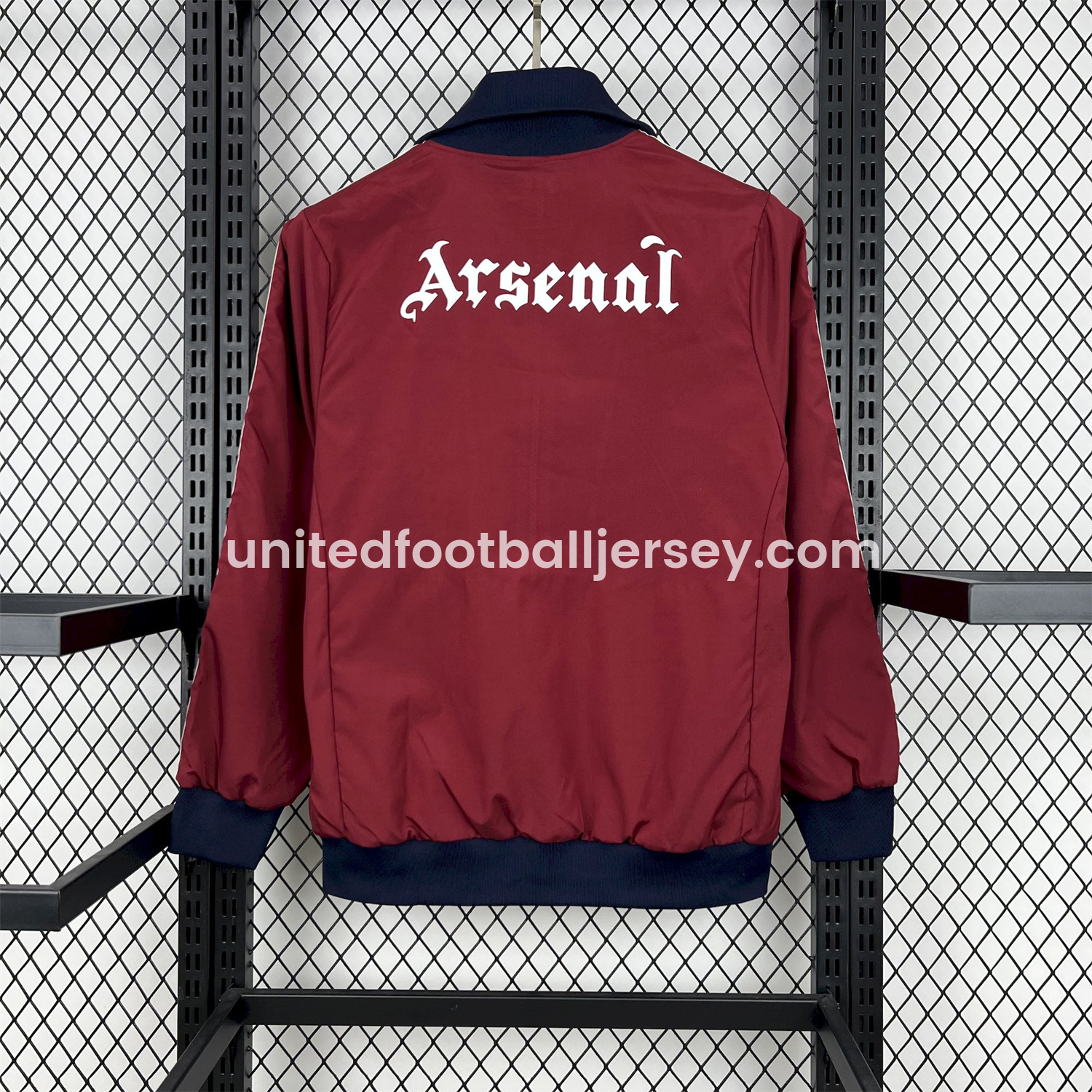 unitedfutballjersey-Arsenal 24-25 Player Windbreaker - Deep Red
