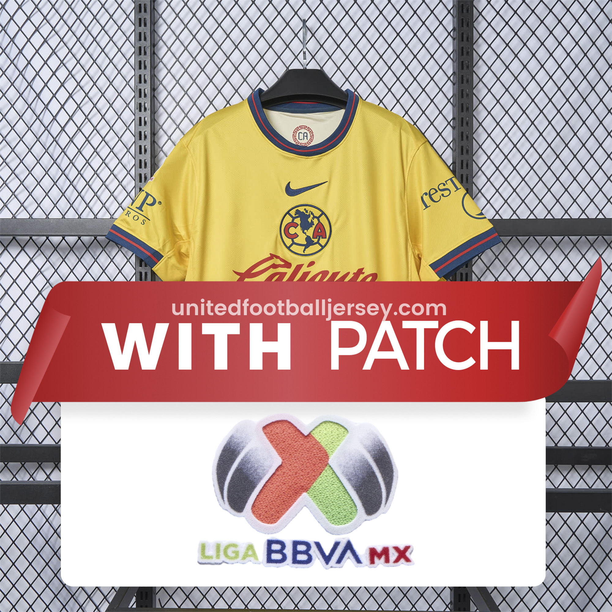 unitedfutballjersey-Club América 24-25 Home Jersey - Fans Version