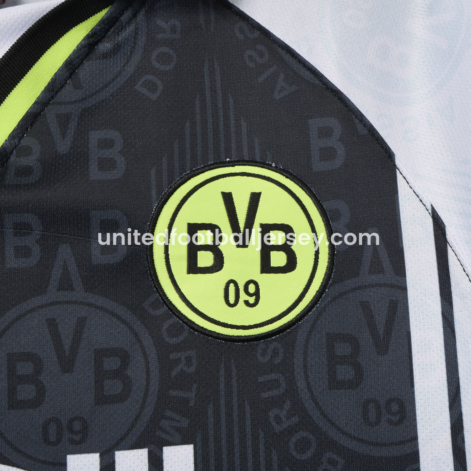 unitedfutballjersey-Retro Dortmund 1996-97 European Away Jersey