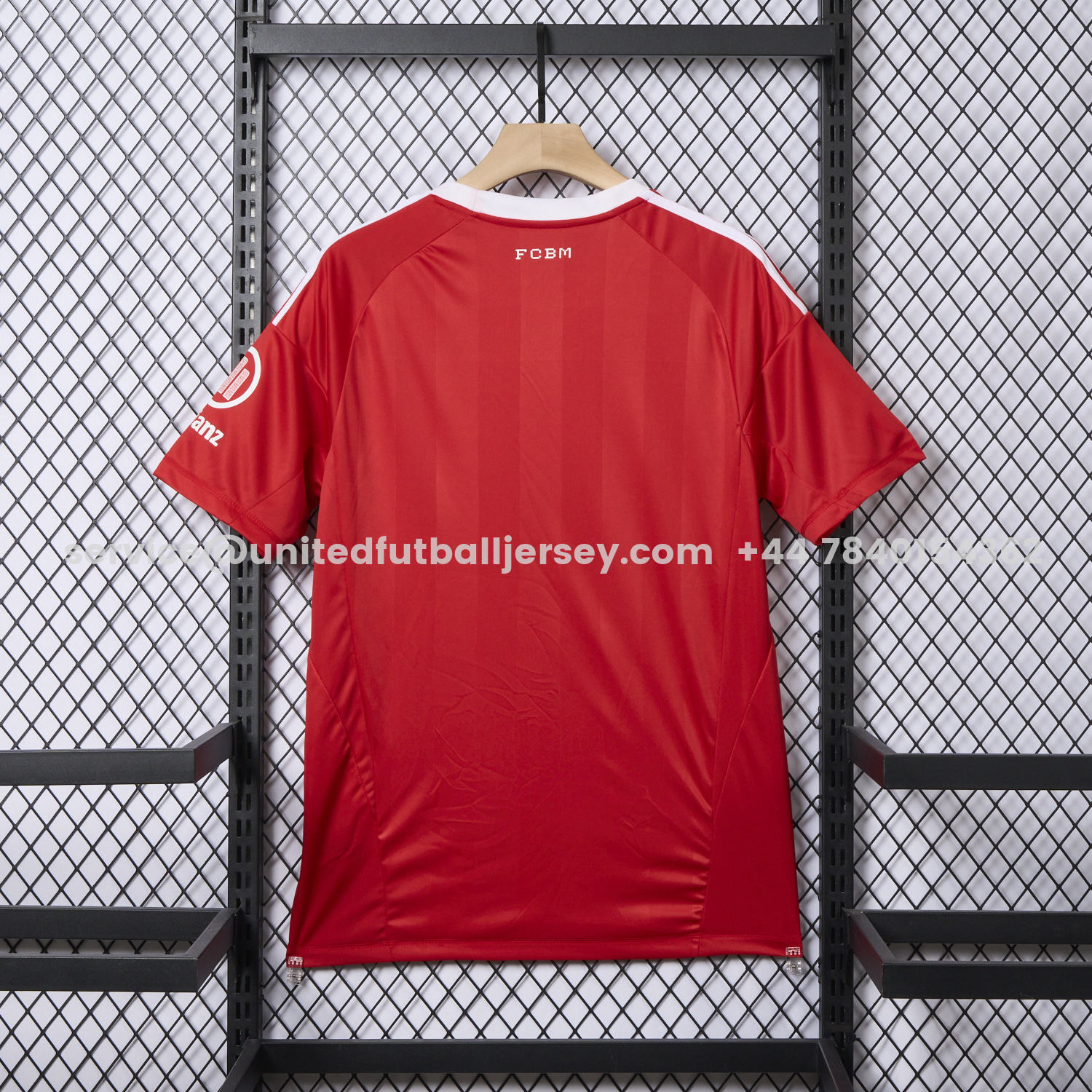 unitedfutballjersey-Bayern Munich 25-26 Red Trefoil Goalkeeper Jersey - Fans Version