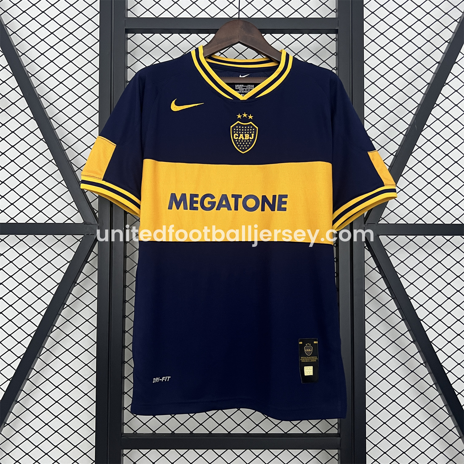 unitedfutballjersey-Retro Boca Juniors 2006-07 Home Jersey