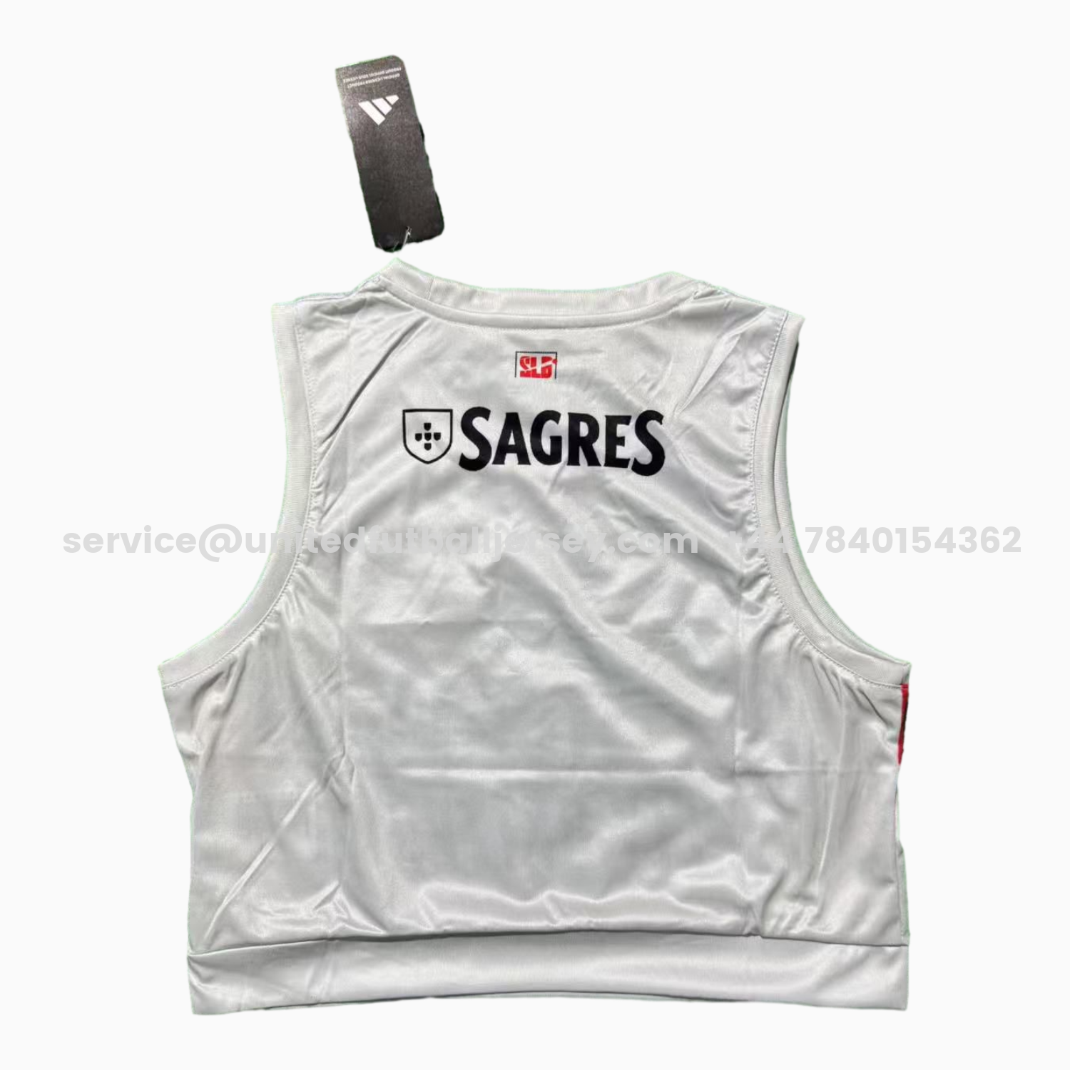 unitedfutballjersey-Women's Benfica 25-26 Away White Yoga Vest