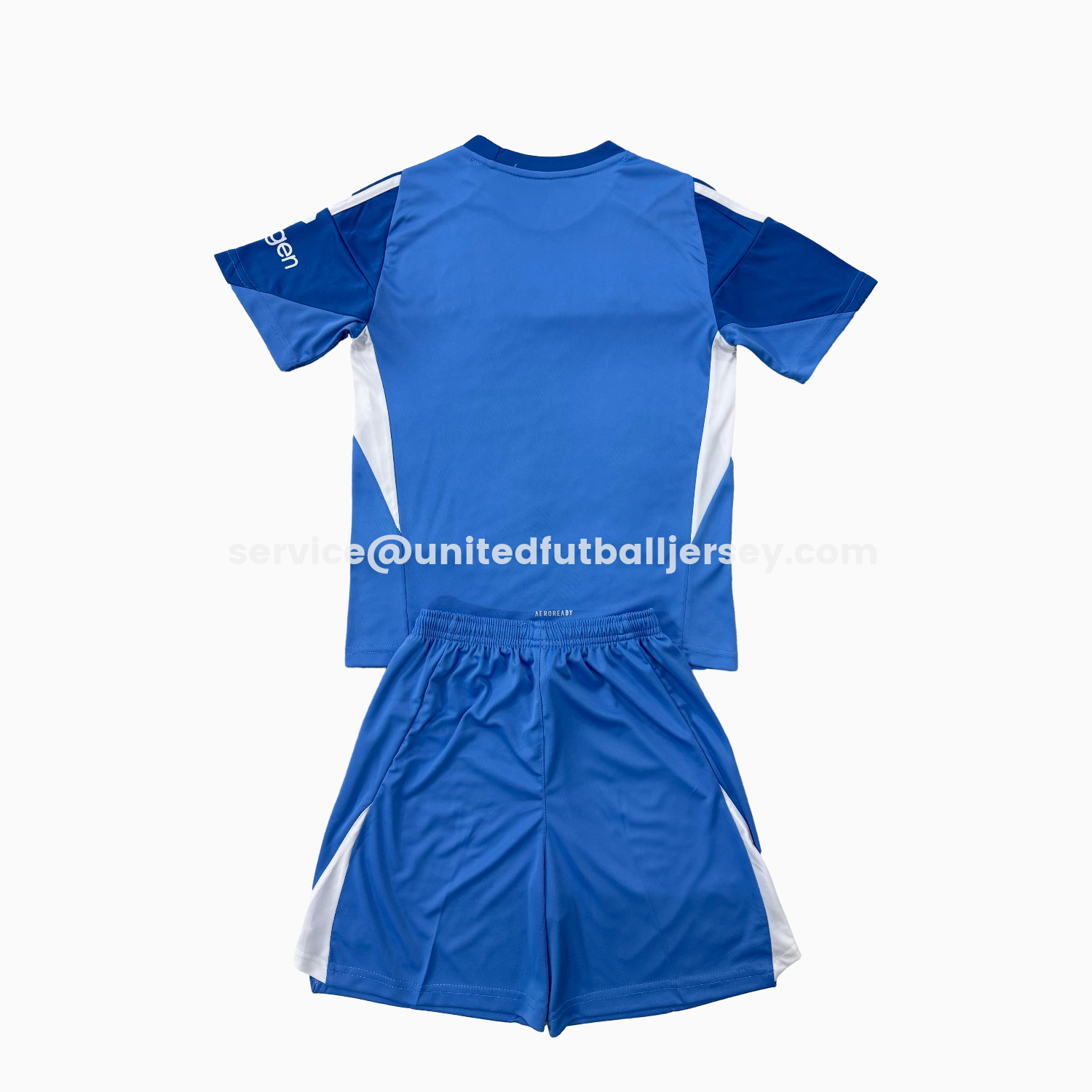 unitedfutballjersey-Nottingham Forest 25-26 Blue Goalkeeper Kids Kit