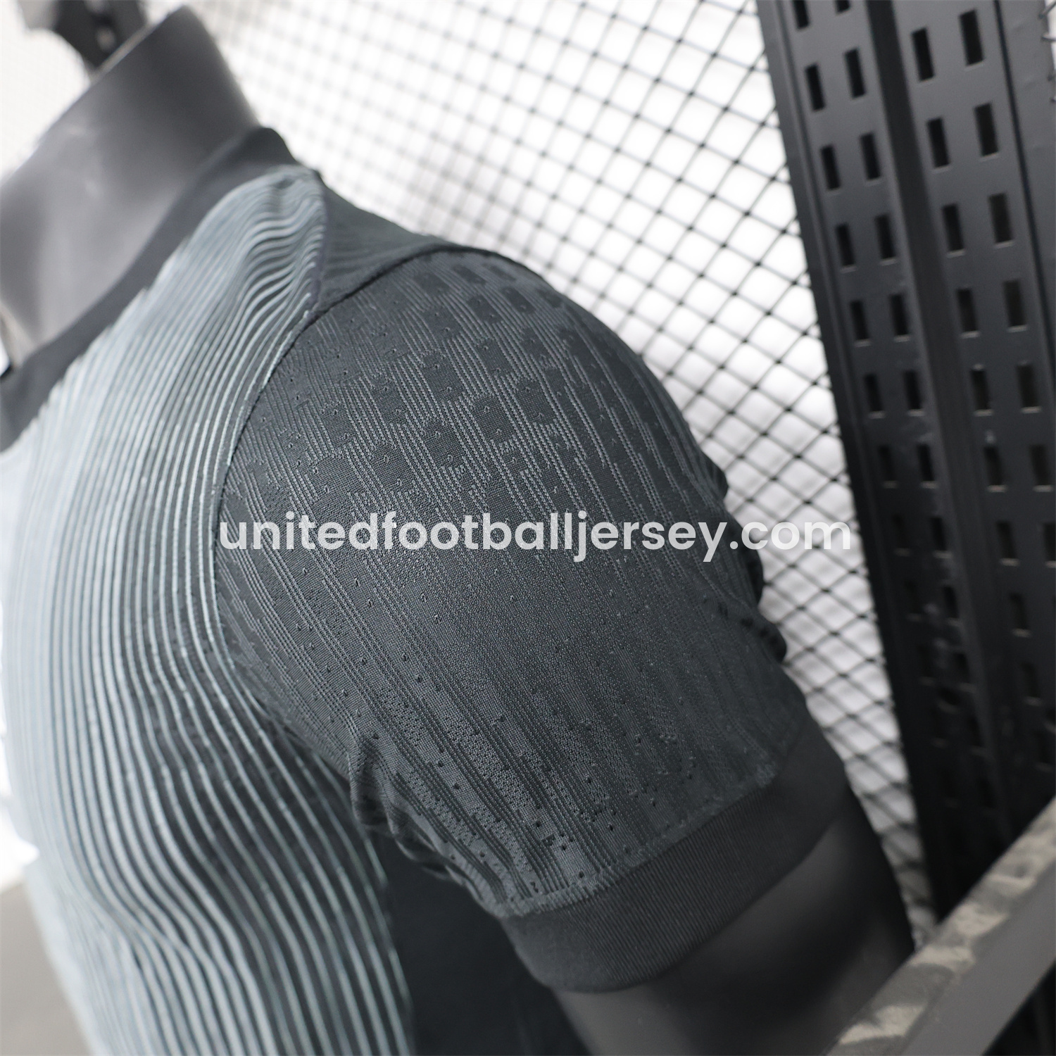 unitedfutballjersey-Netherlands 2025-26 Black Goalkeeper Jersey - Player Version