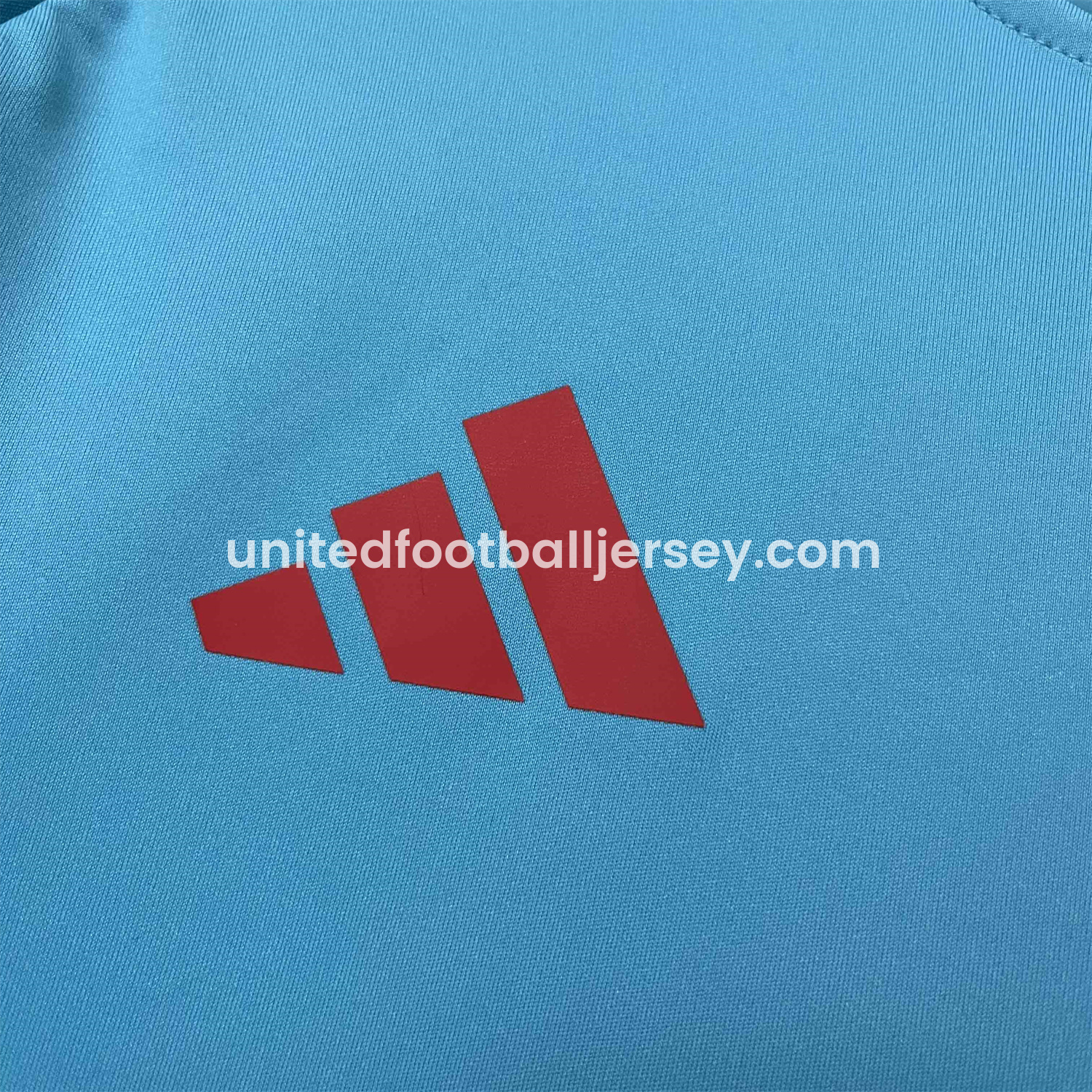 unitedfutballjersey-Flamengo 25-26 Blue Training Jersey - Fans Version