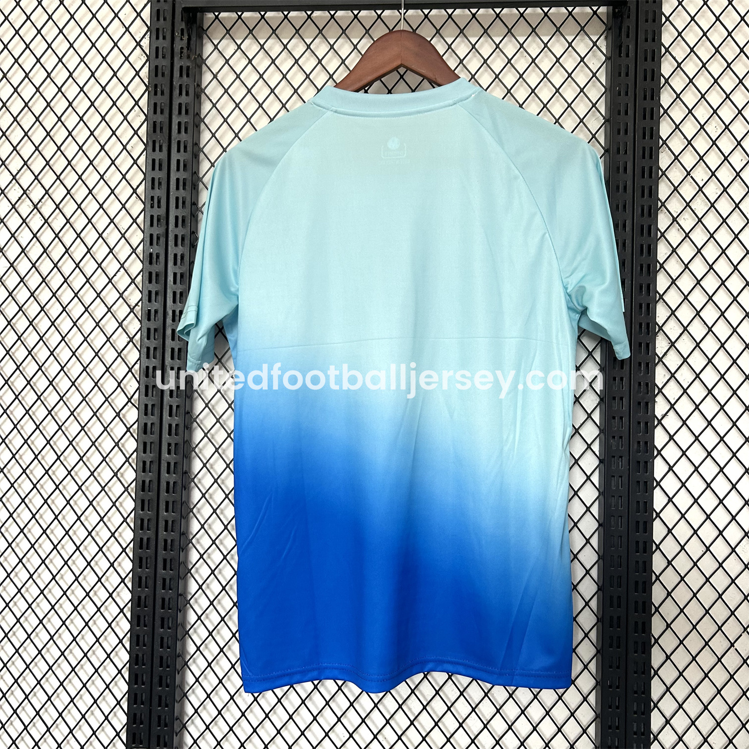 unitedfutballjersey-Tunisia 25-26 Blue Gradient Auspicious Cloud Pattern Special Jersey - Fans Version