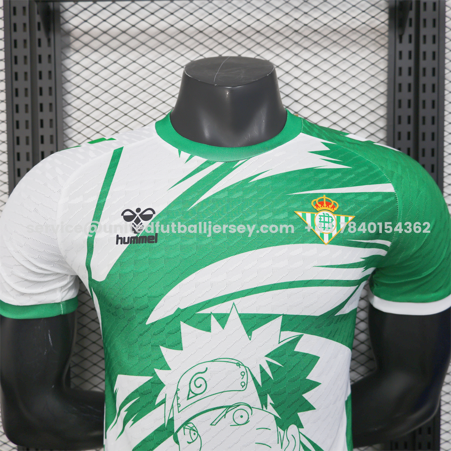 unitedfutballjersey-Real Betis 25-26 NARUTO Special Edition Jersey - Player Version