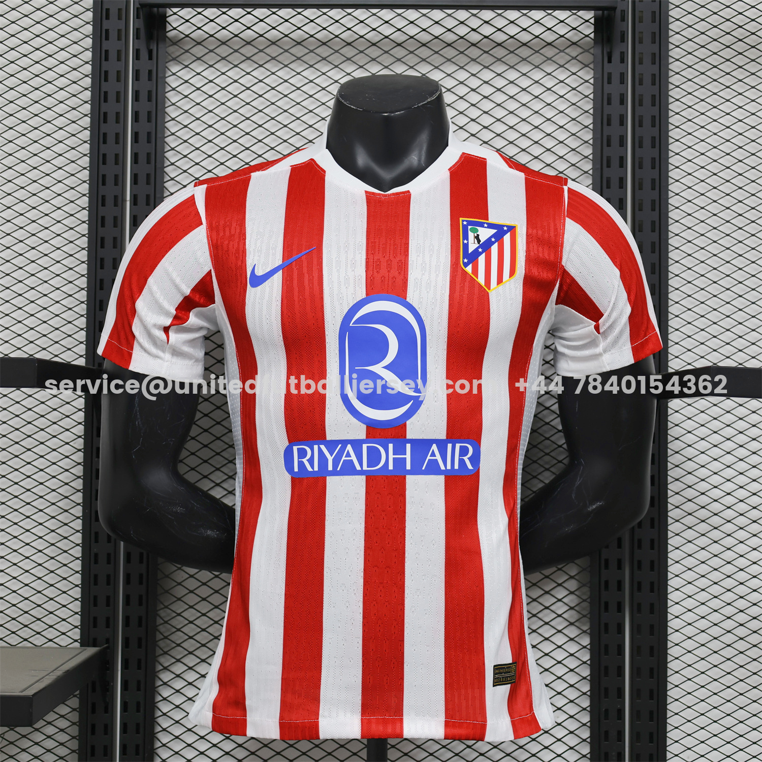 unitedfutballjersey-Atletico Madrid 25-26 Home Jersey - Player Version
