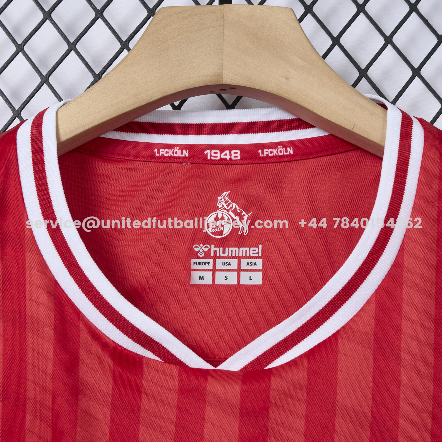 unitedfutballjersey-Köln 25-26 Away Red Jersey - Fans Version