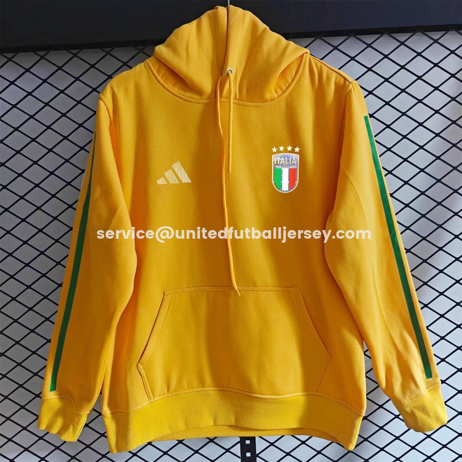 unitedfutballjersey-Italy 2026 Home Unisex Pullover Hoodie