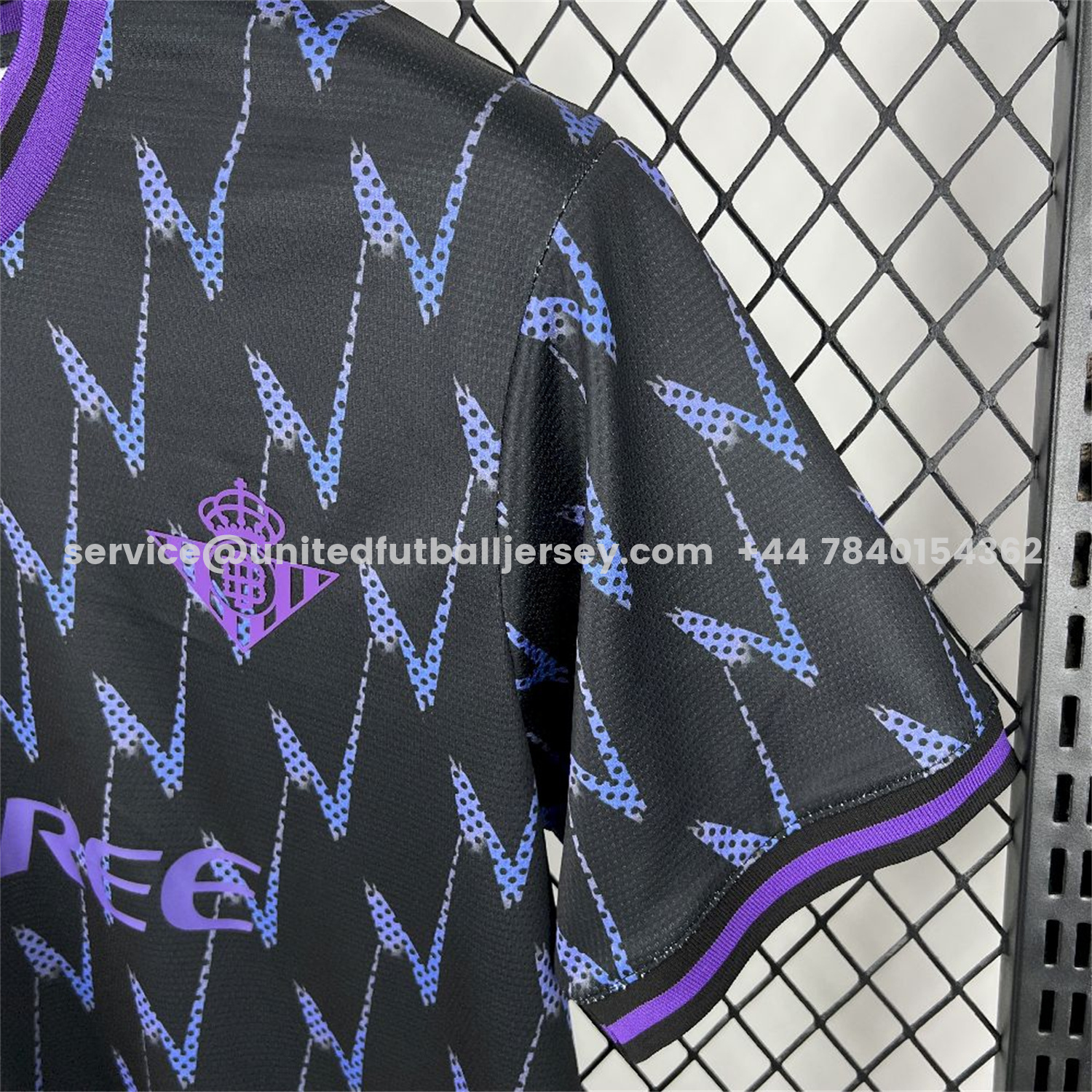 unitedfutballjersey-Real Betis 25-26 Black Training Jersey - Fans Version