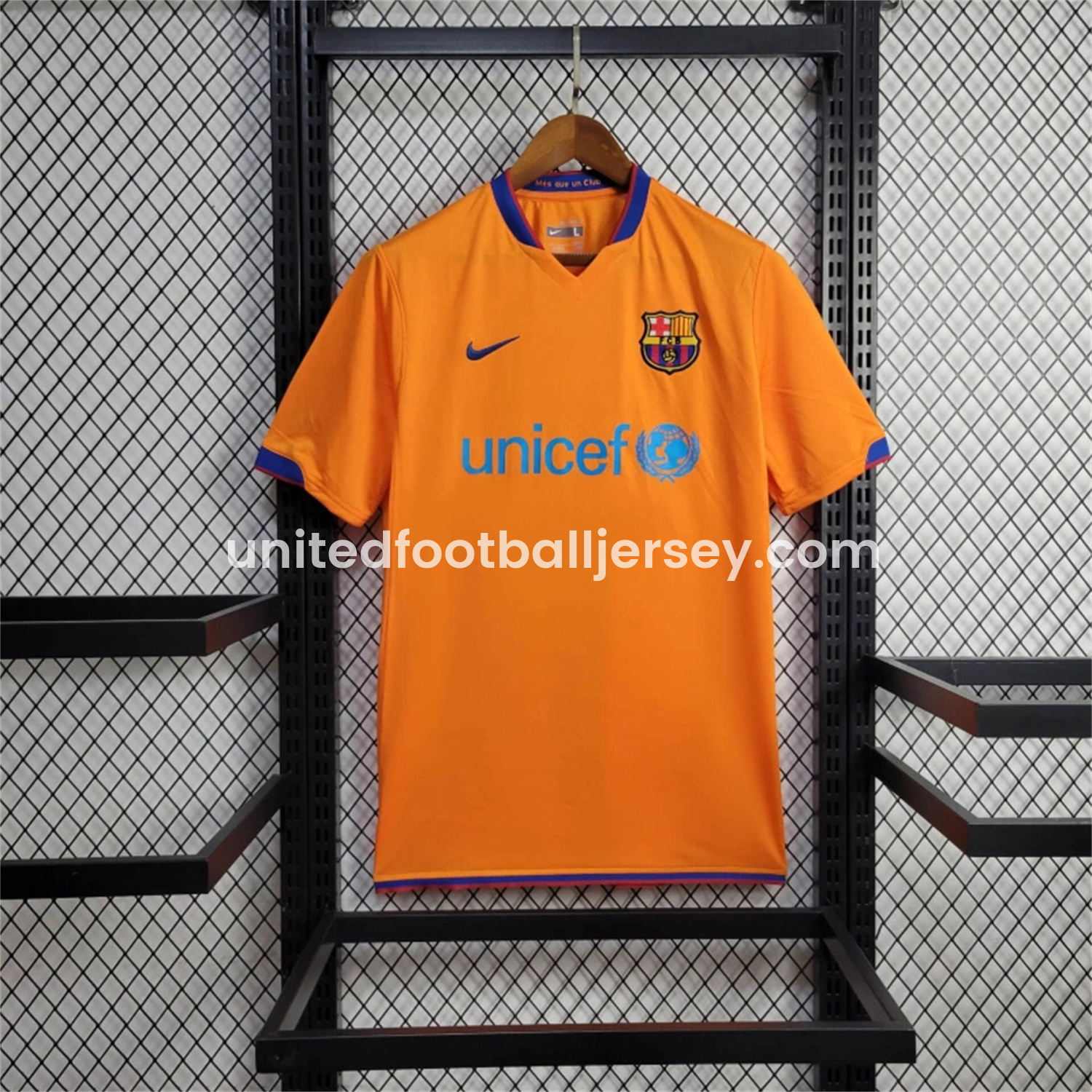 unitedfutballjersey-Retro Barcelona 06-07 Away Jersey