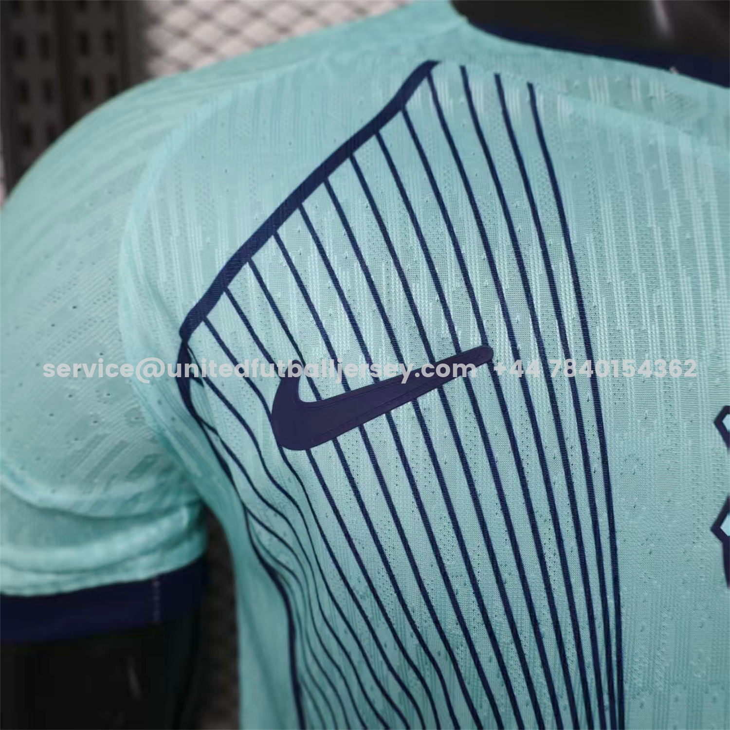 unitedfutballjersey-Barcelona 25-26 T90 Cyan Special Jersey - Player Version