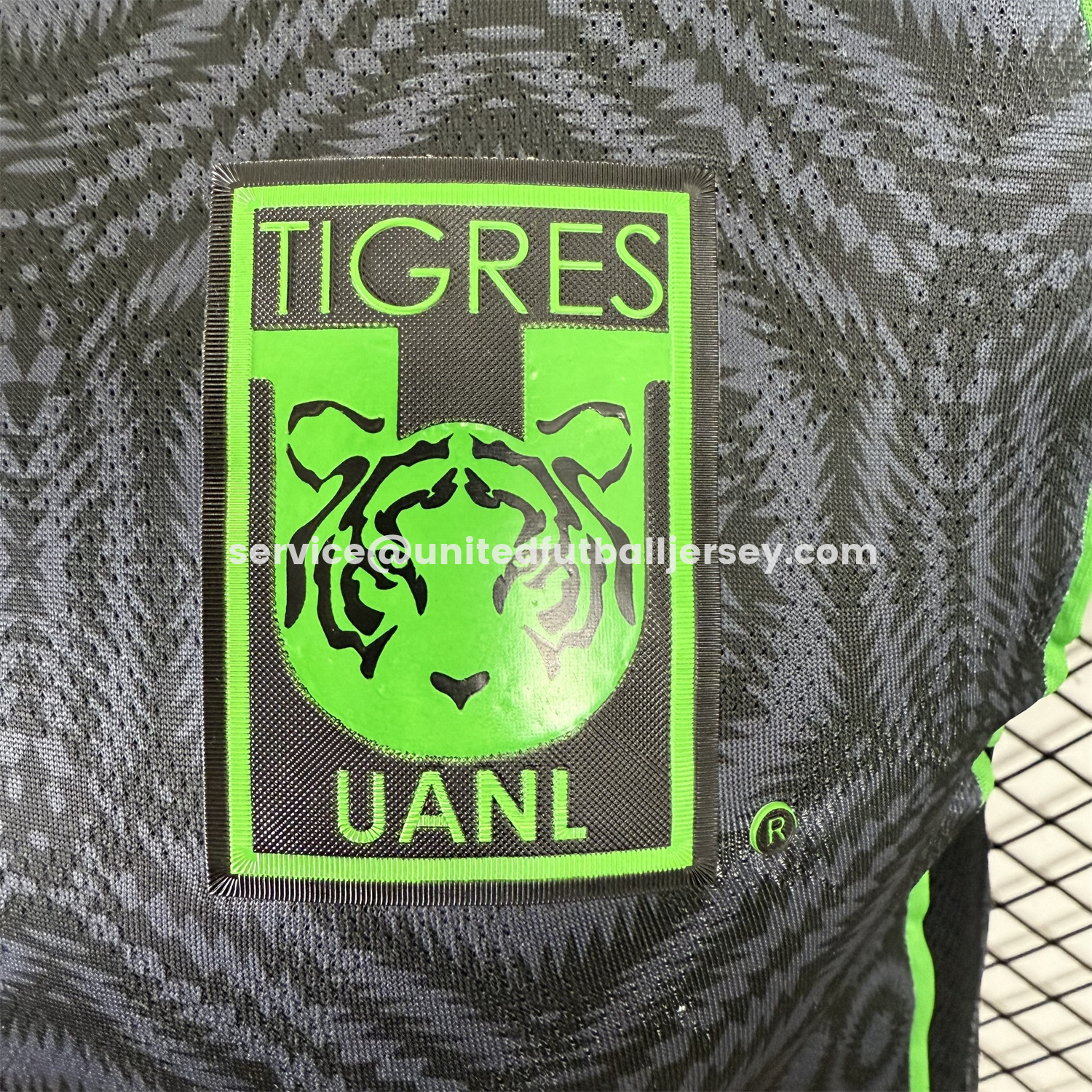 unitedfutballjersey-Tigres UANL 25-26 Third Jersey With All Sponsors - Player Version