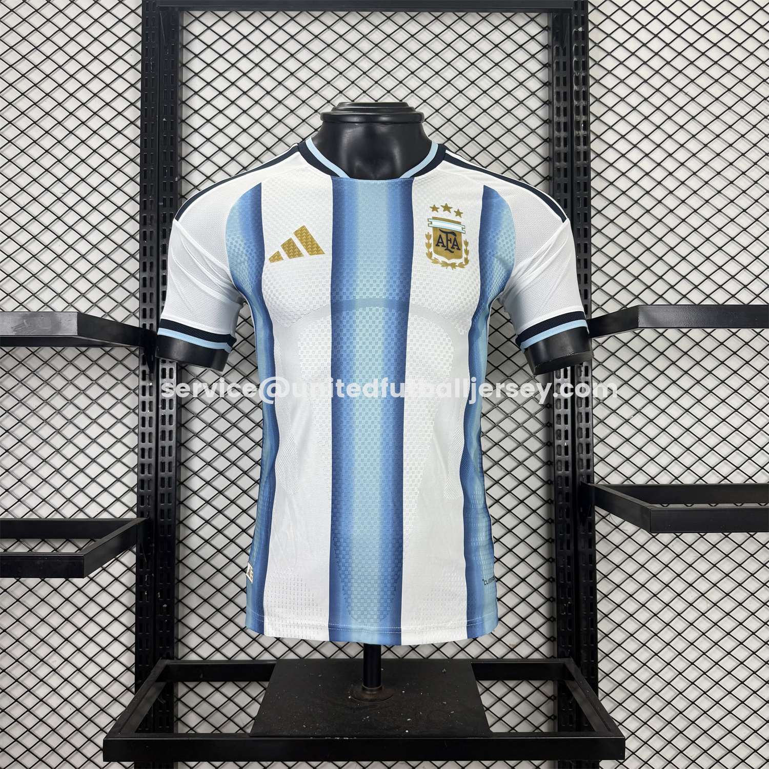 unitedfutballjersey-Argentina 2026 Home Jersey Without Chest Patch - Player Version