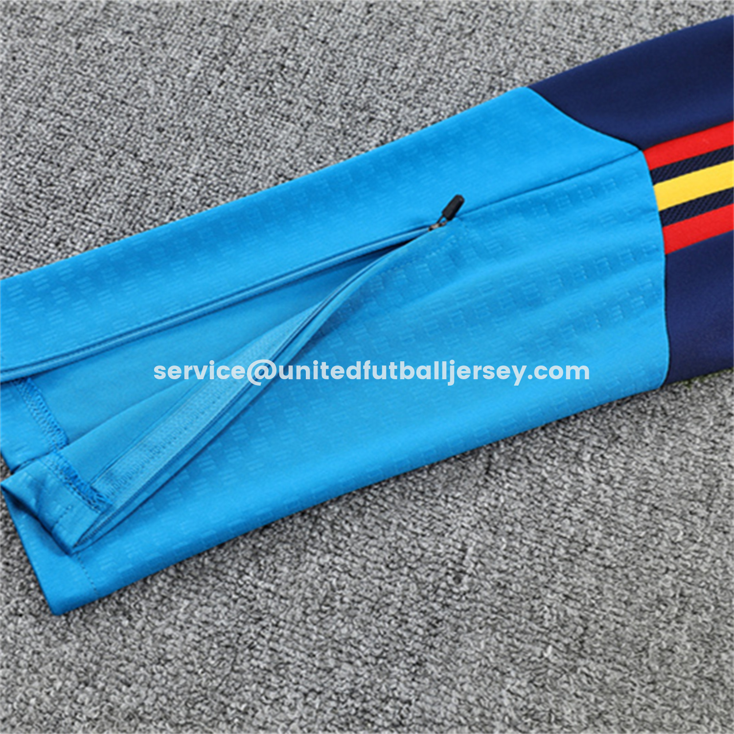 unitedfutballjersey-Spain 2026 Long Sleeve Training Set - Royal Blue Top & Pants