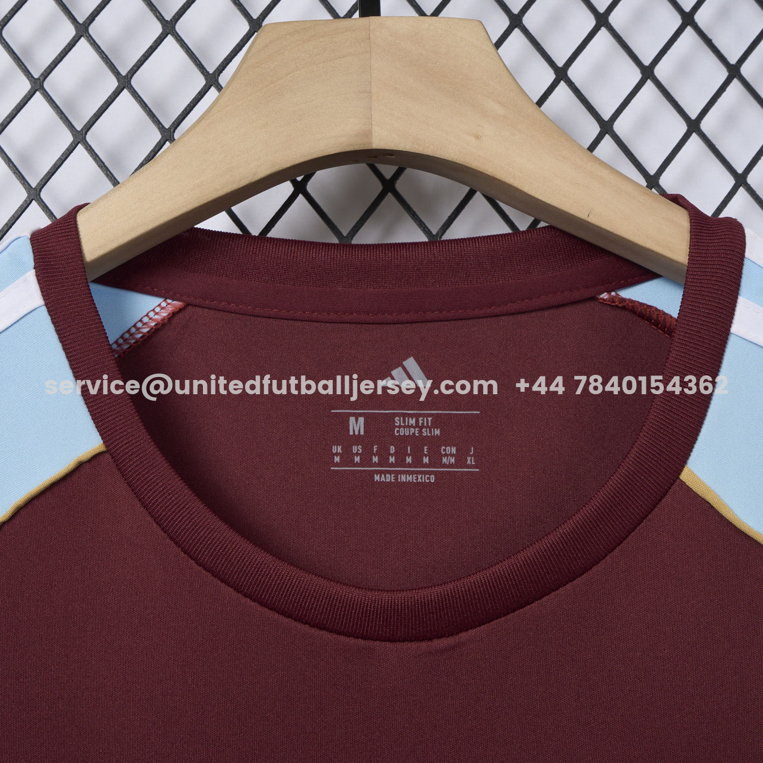 unitedfutballjersey-Aston Villa 25-26 Home Jersey - Fans Version