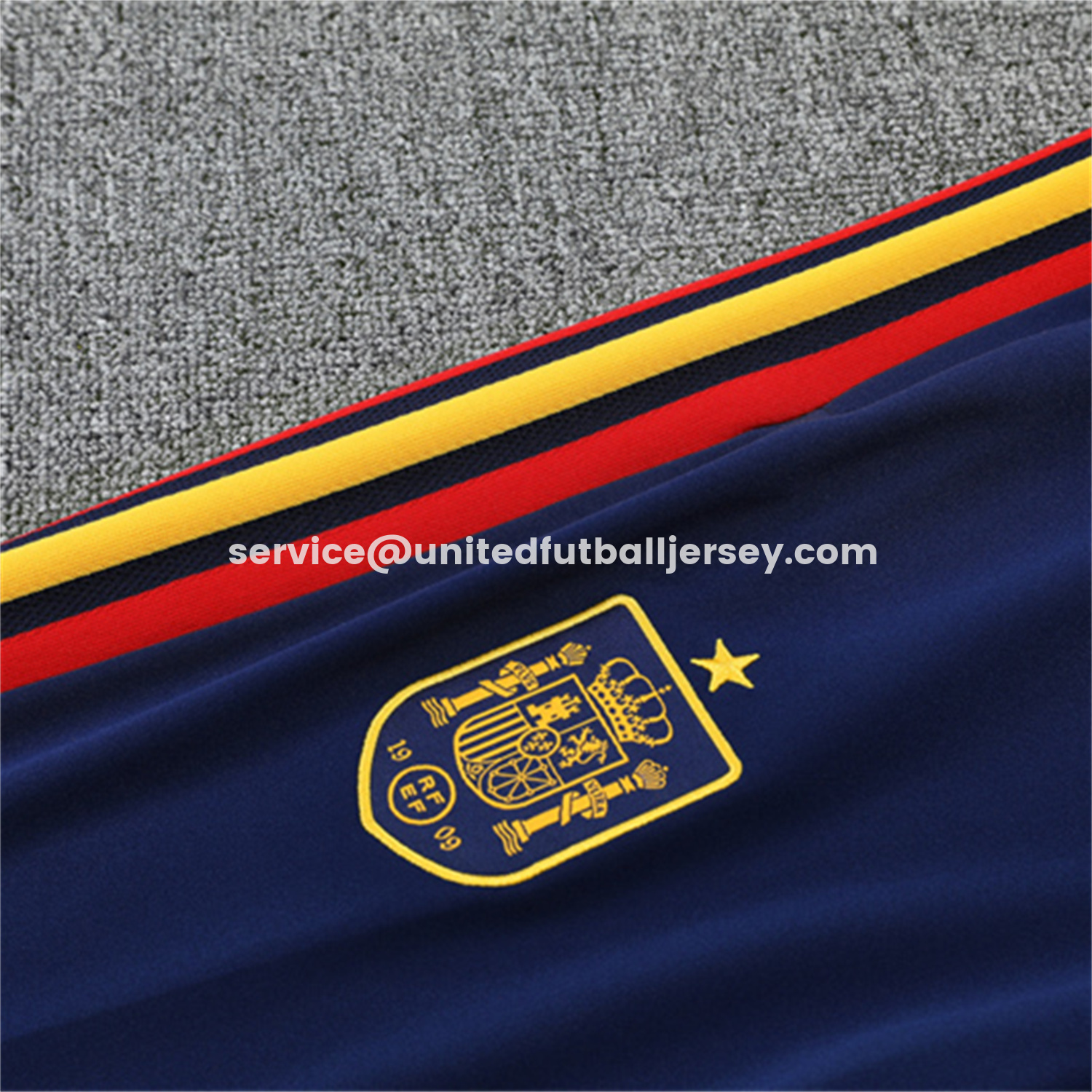 unitedfutballjersey-Spain 2026 Long Sleeve Training Set - Royal Blue Top & Pants
