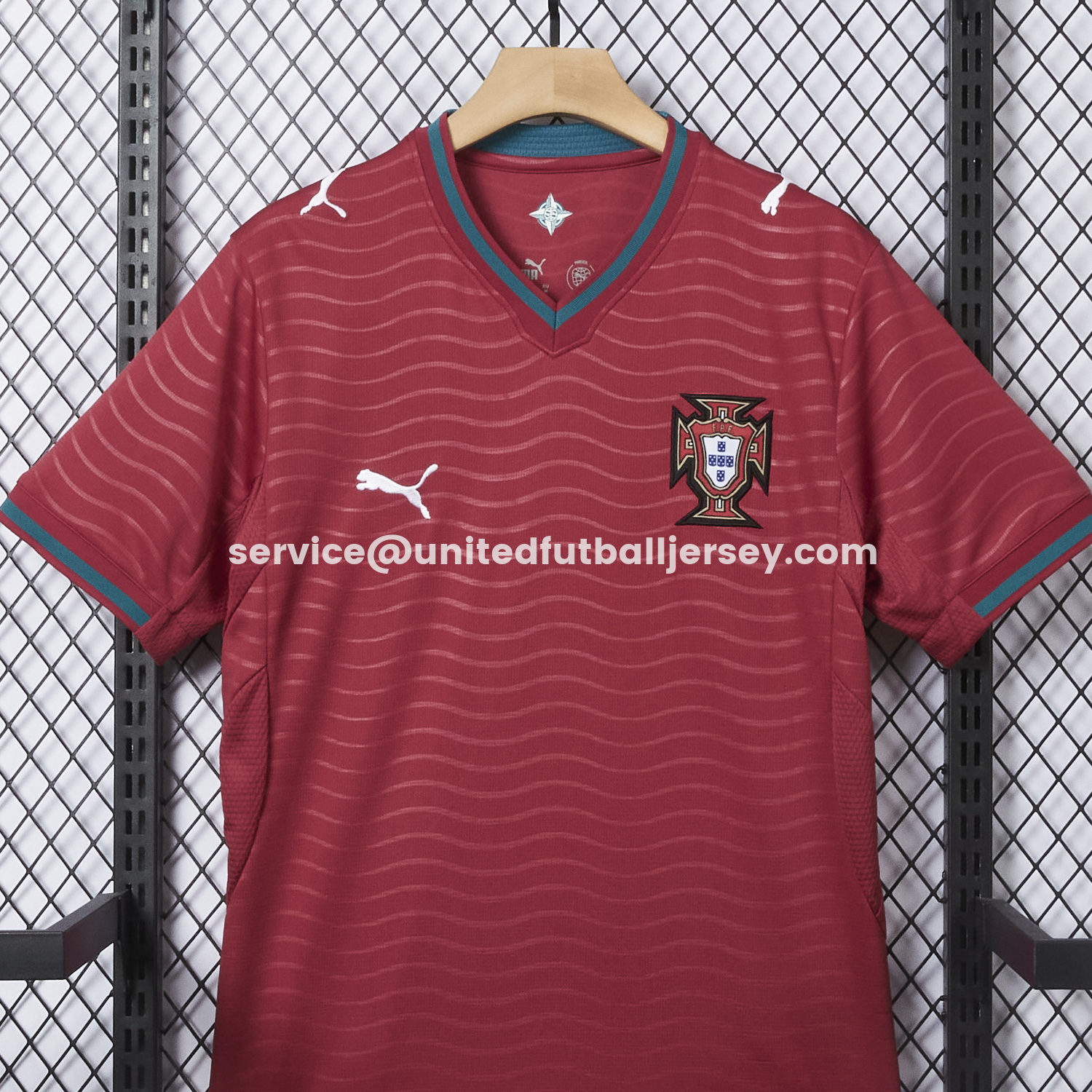unitedfutballjersey-Portugal 2026 Home Jersey - Fans Version