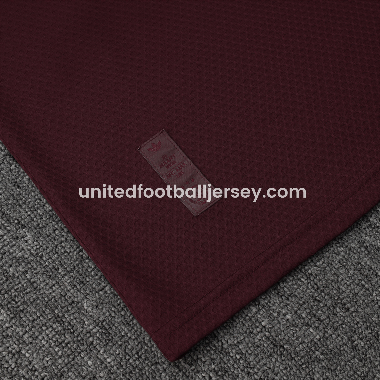 unitedfutballjersey-Ajax 25-26 Throwback Trefoil Short-Sleeve Training Set - Deep Red