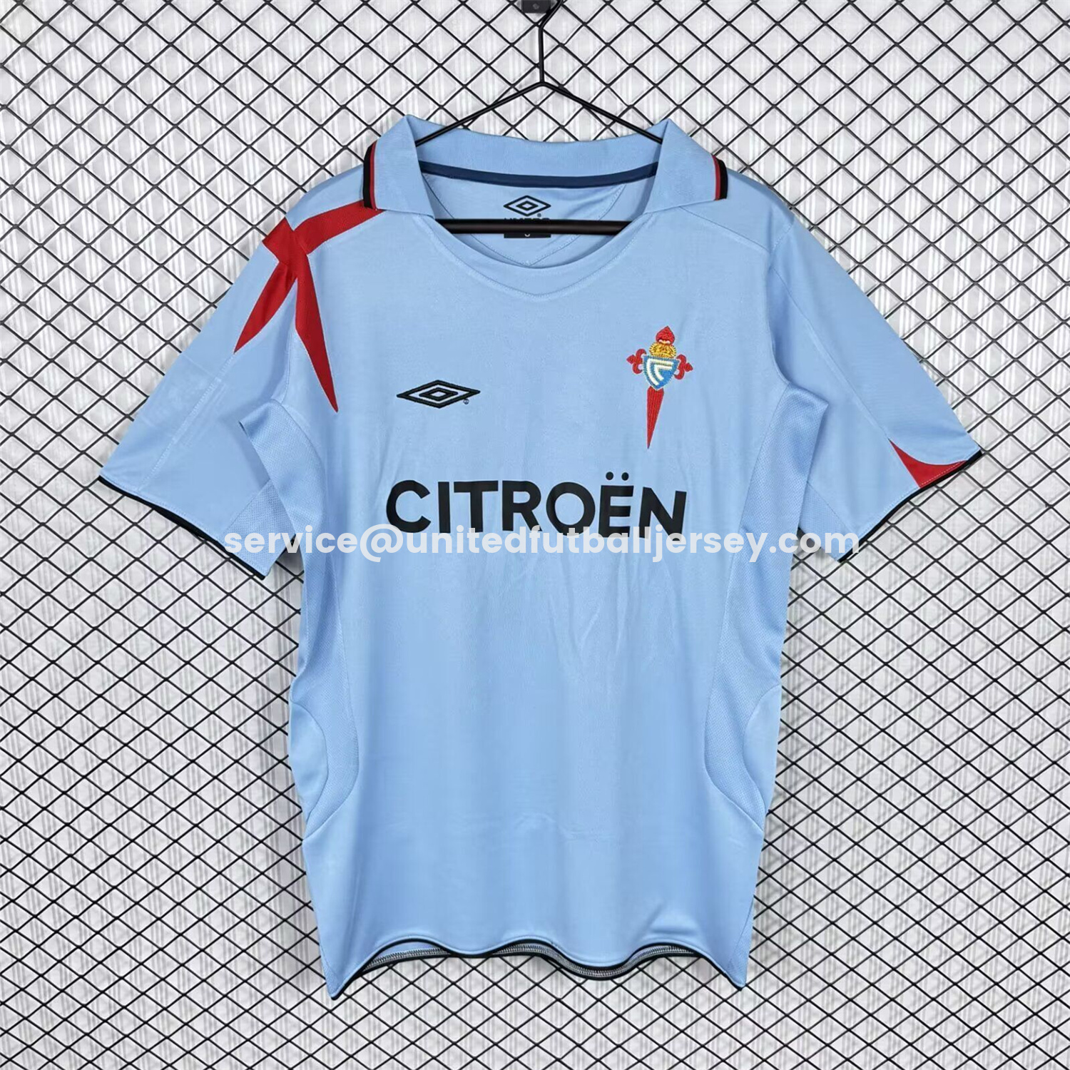 unitedfutballjersey-Retro Celta Vigo 2005-07 Home Jersey
