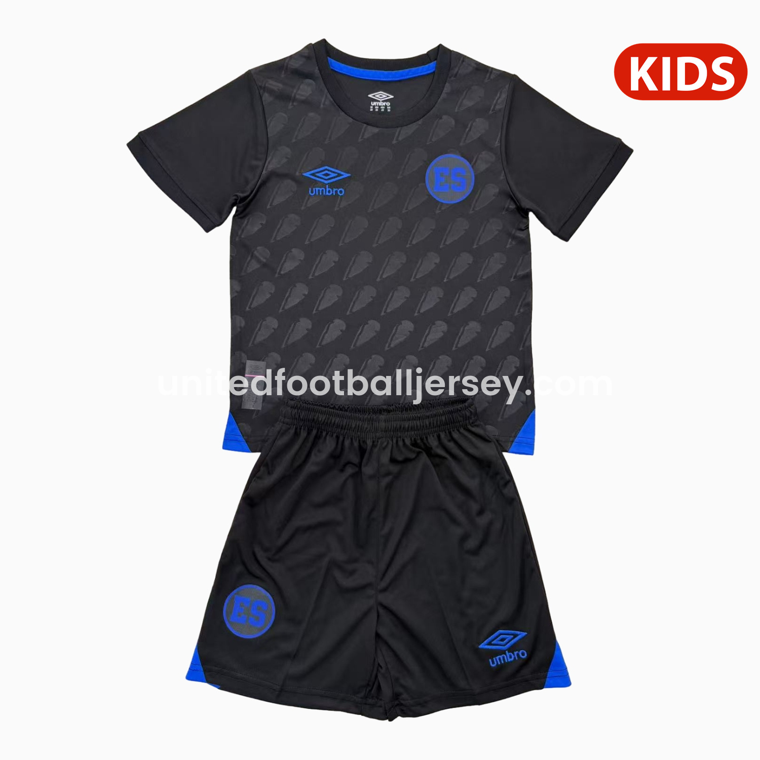 unitedfutballjersey-El Salvador 25-26 Third Kids Kit