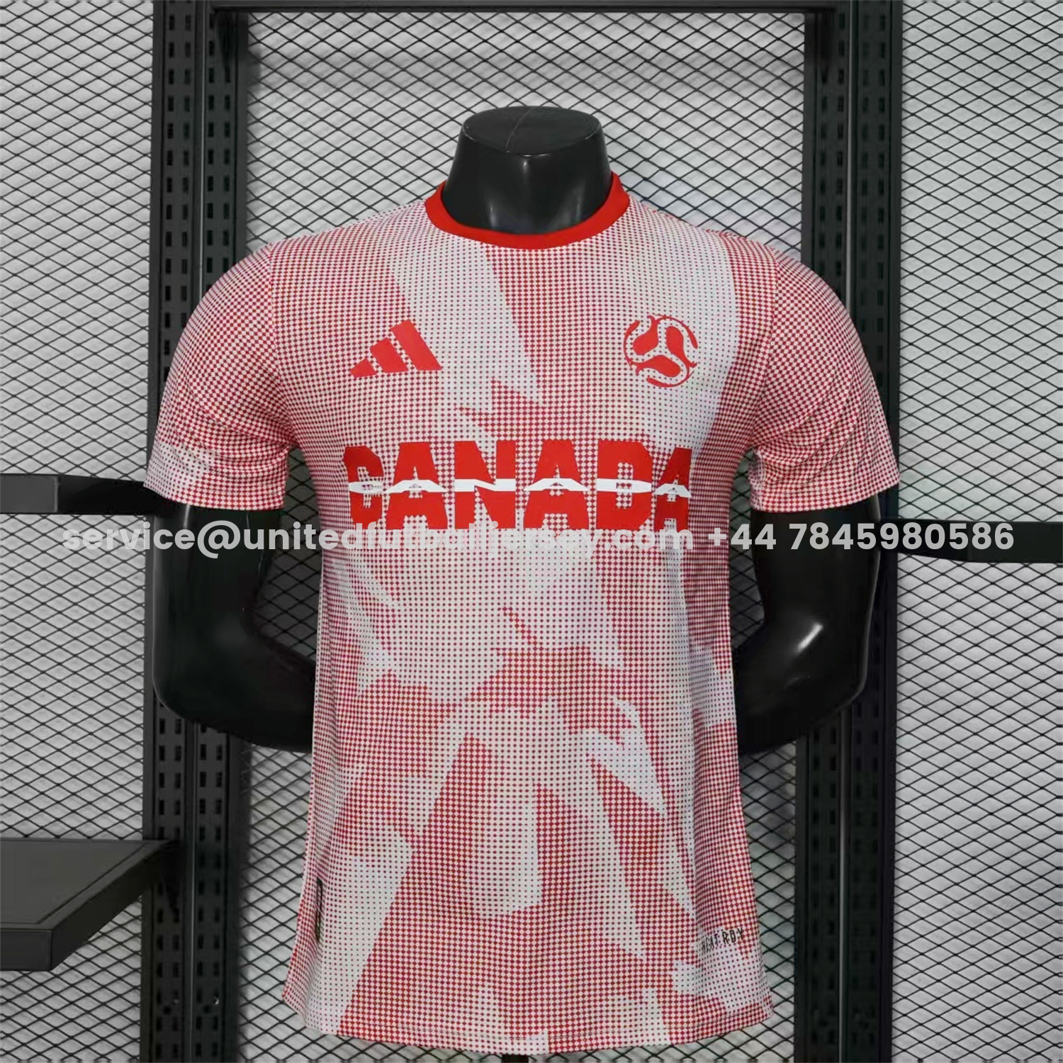 unitedfutballjersey-Canada 25-26 World Cup Promotion Red Jersey - Player Version