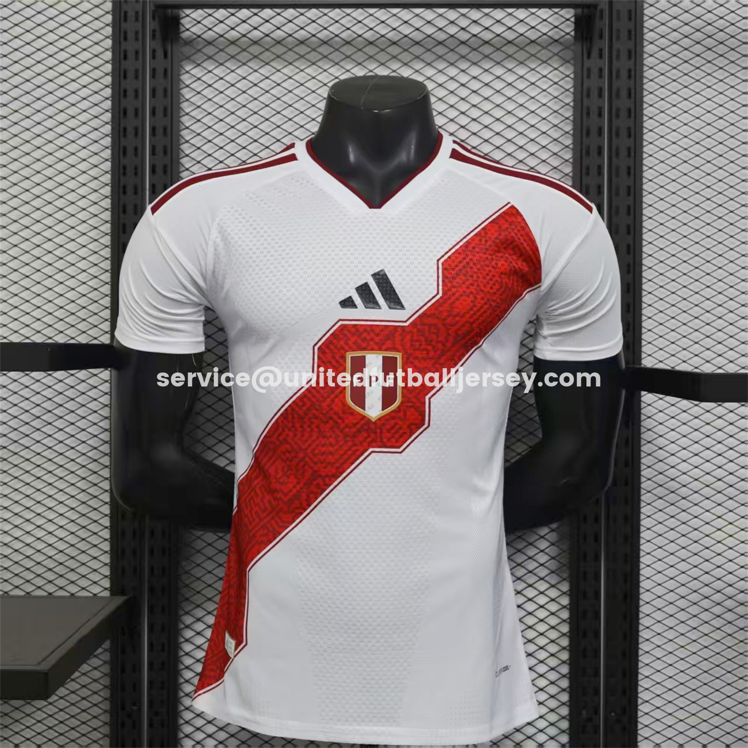 unitedfutballjersey-Peru 2026 Home Jersey - Player Version